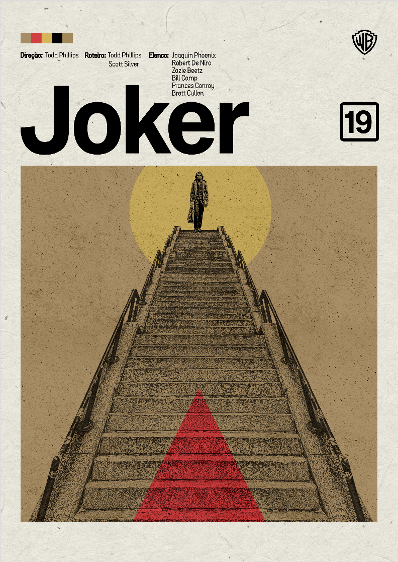 Pôster Minimalista Joker – Filme Cult