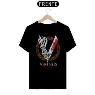 Camiseta Vikings “See You in Valhalla” – Série Épica