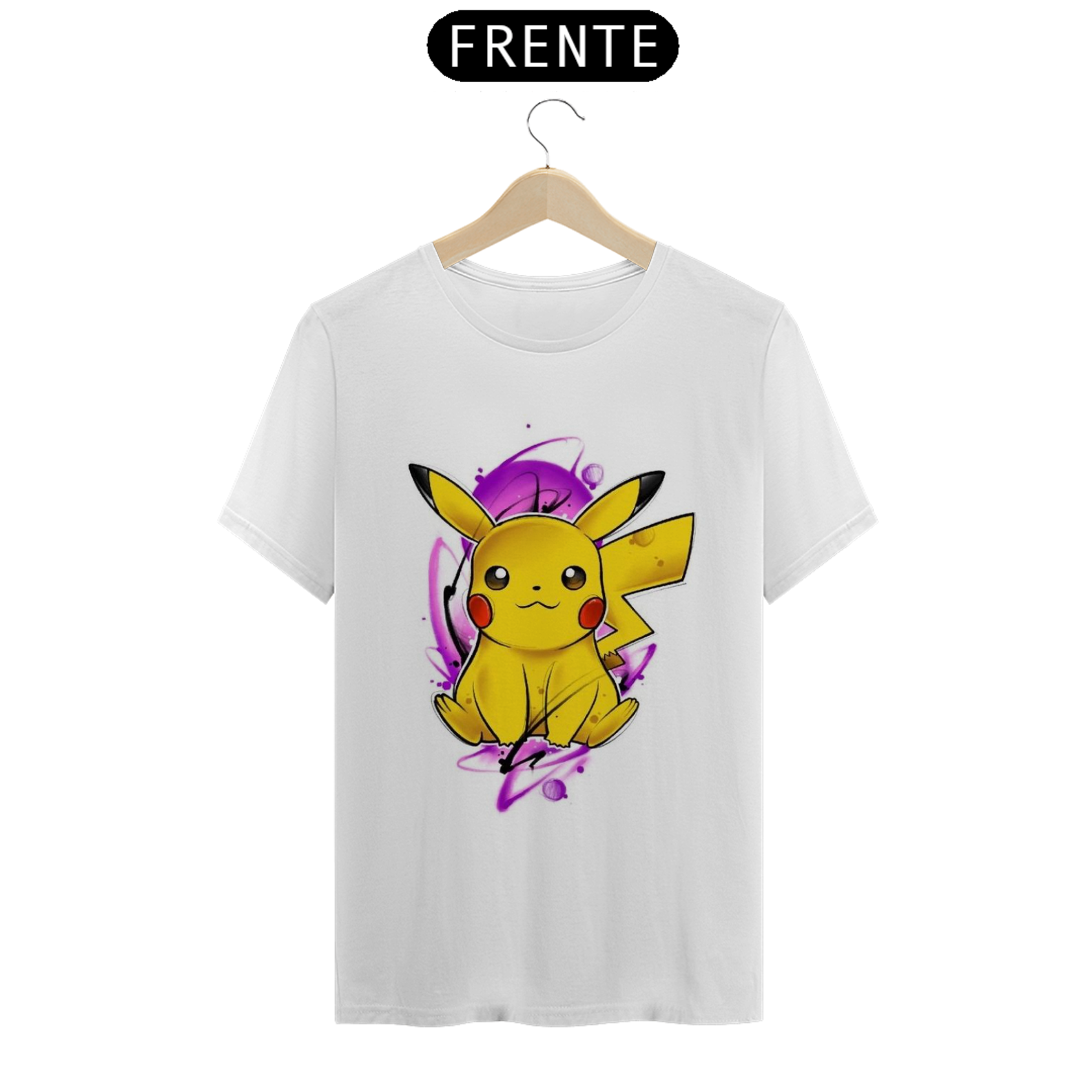 Nome do produto: Camisa Pikachu New