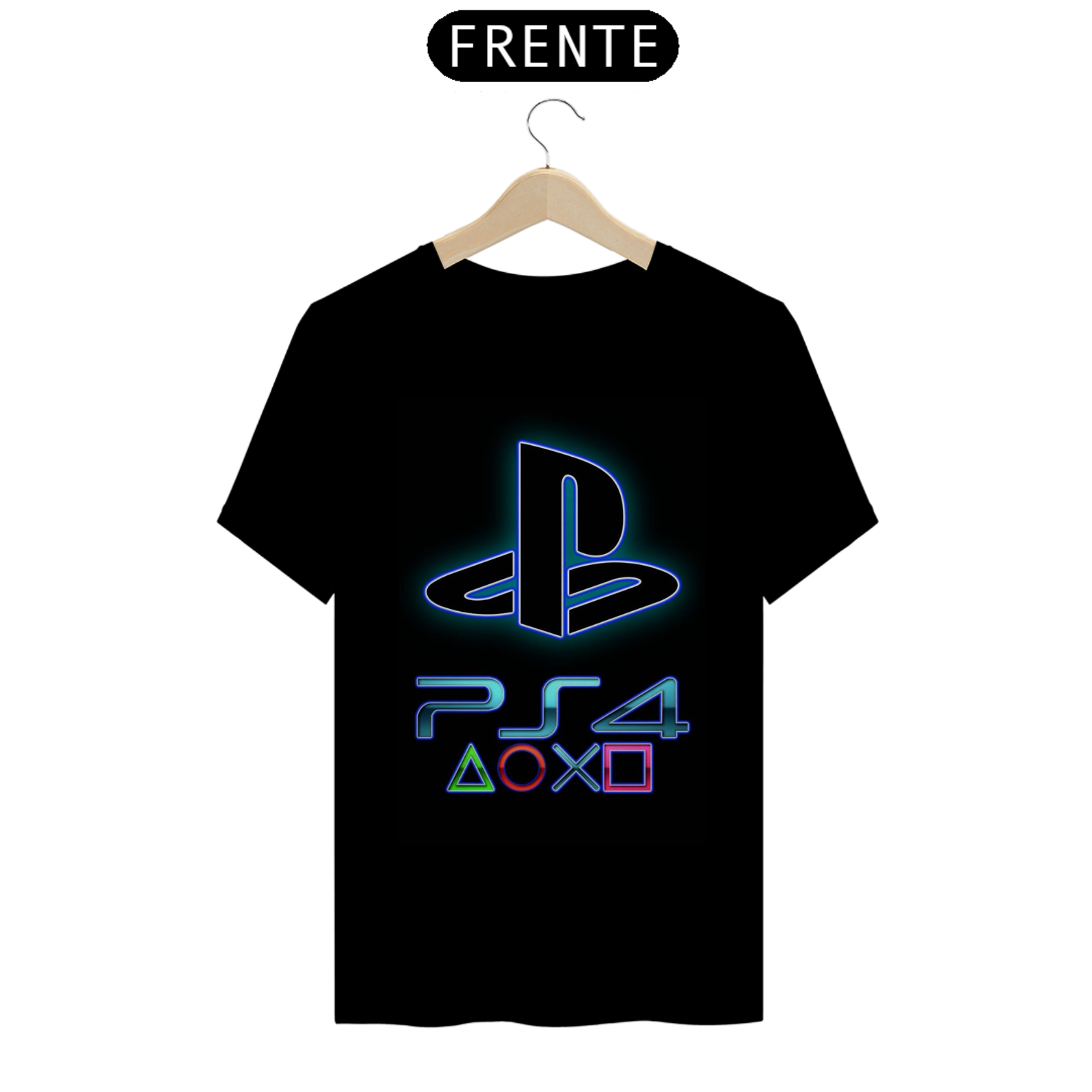 Nome do produto: Camisa PS4 Logo