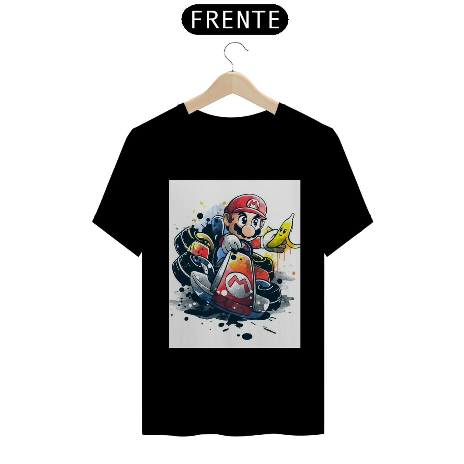 Nome do produto: Camisa Mario Kart
