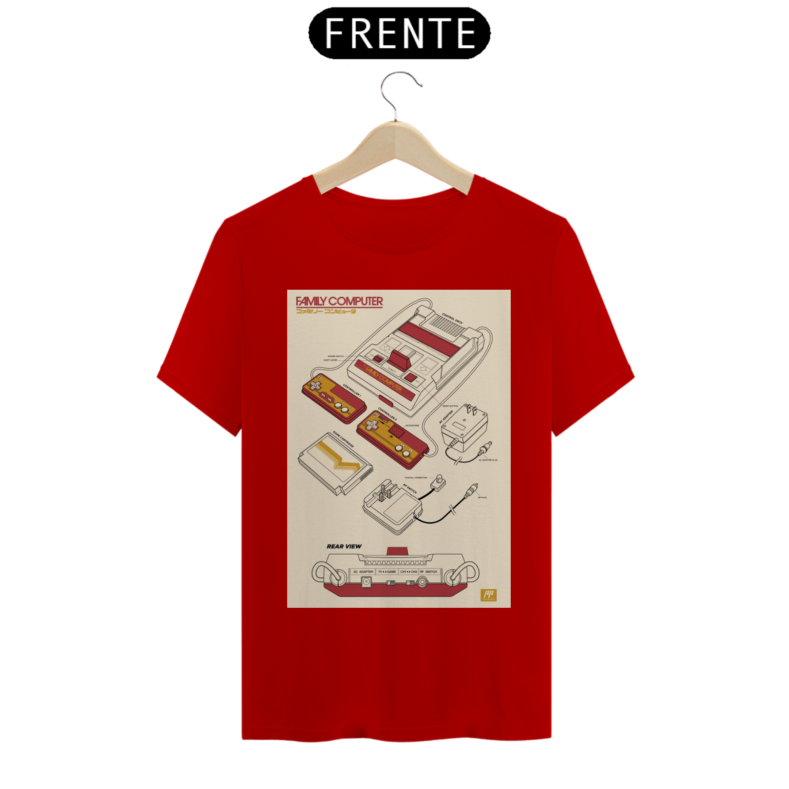 Nome do produto: Camisa Famicom Retô