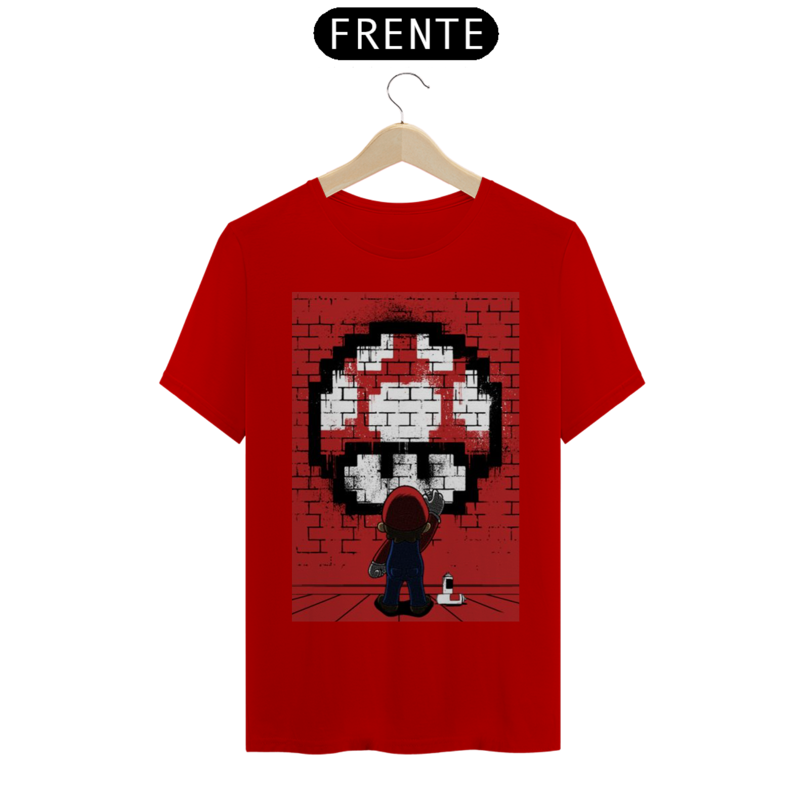 Nome do produto: Camisa Mario Grafite