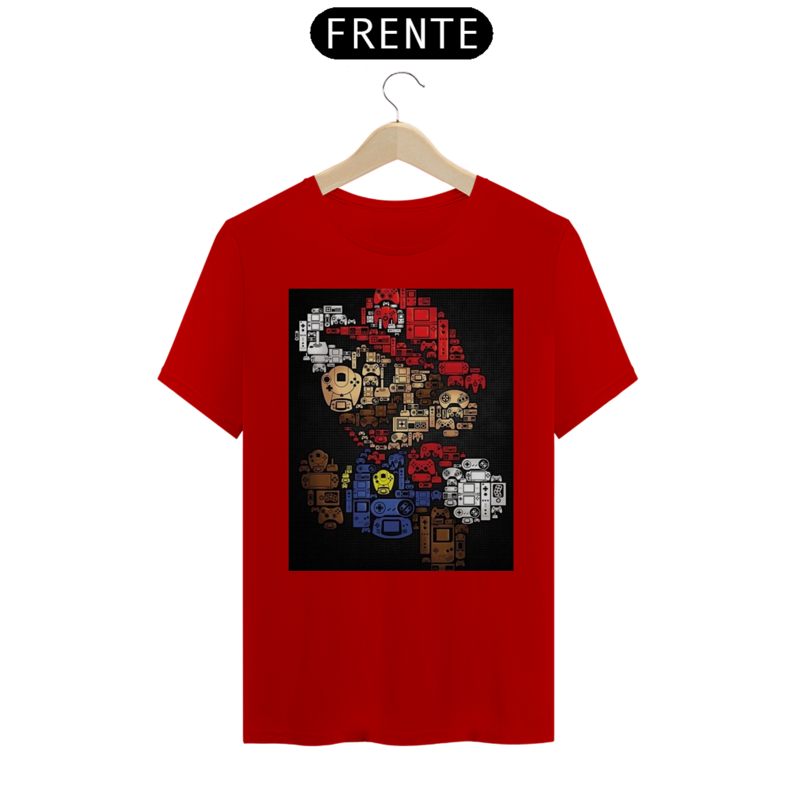 Nome do produto: Camisa Mario Controle