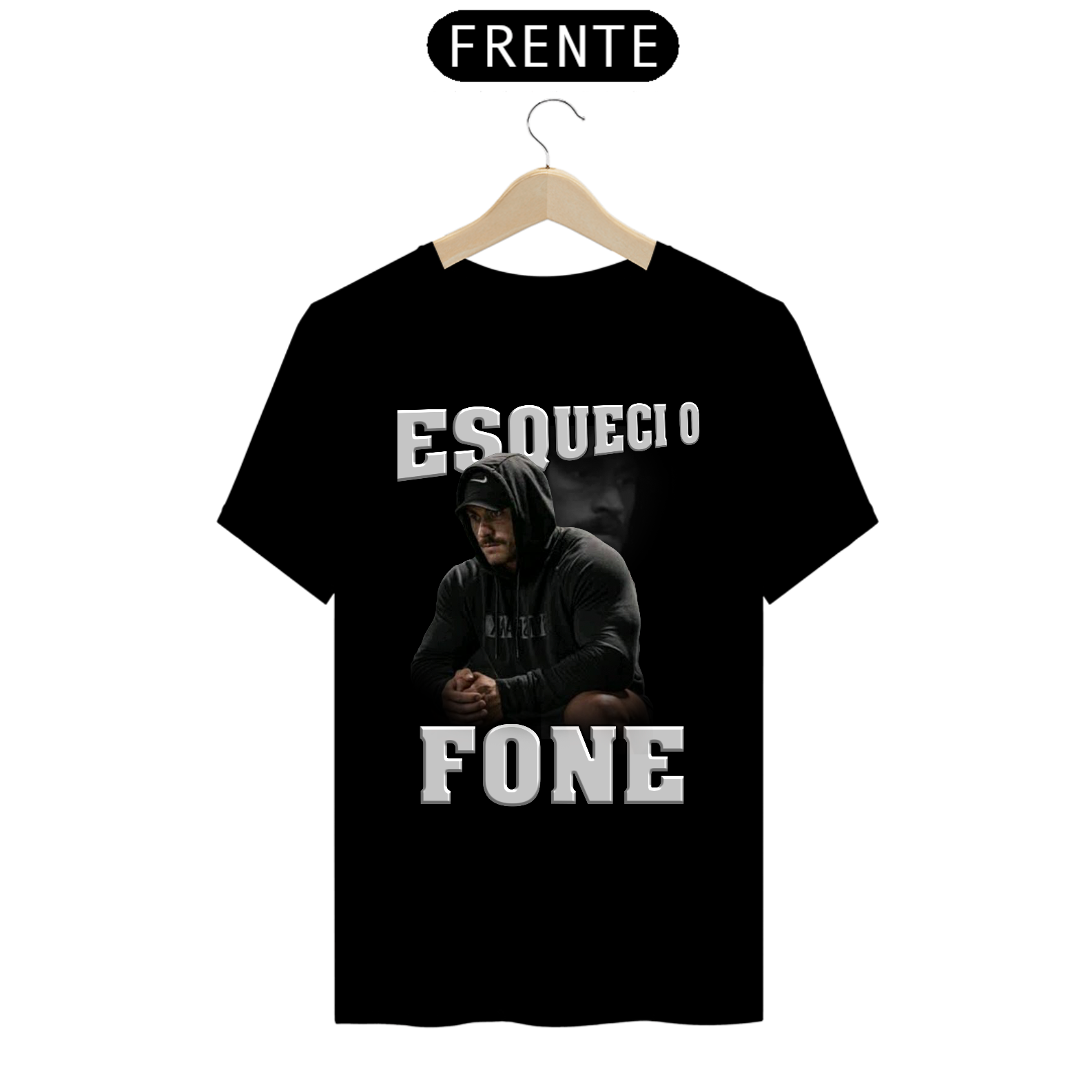 Nome do produto: Camisa Esqueci o fone
