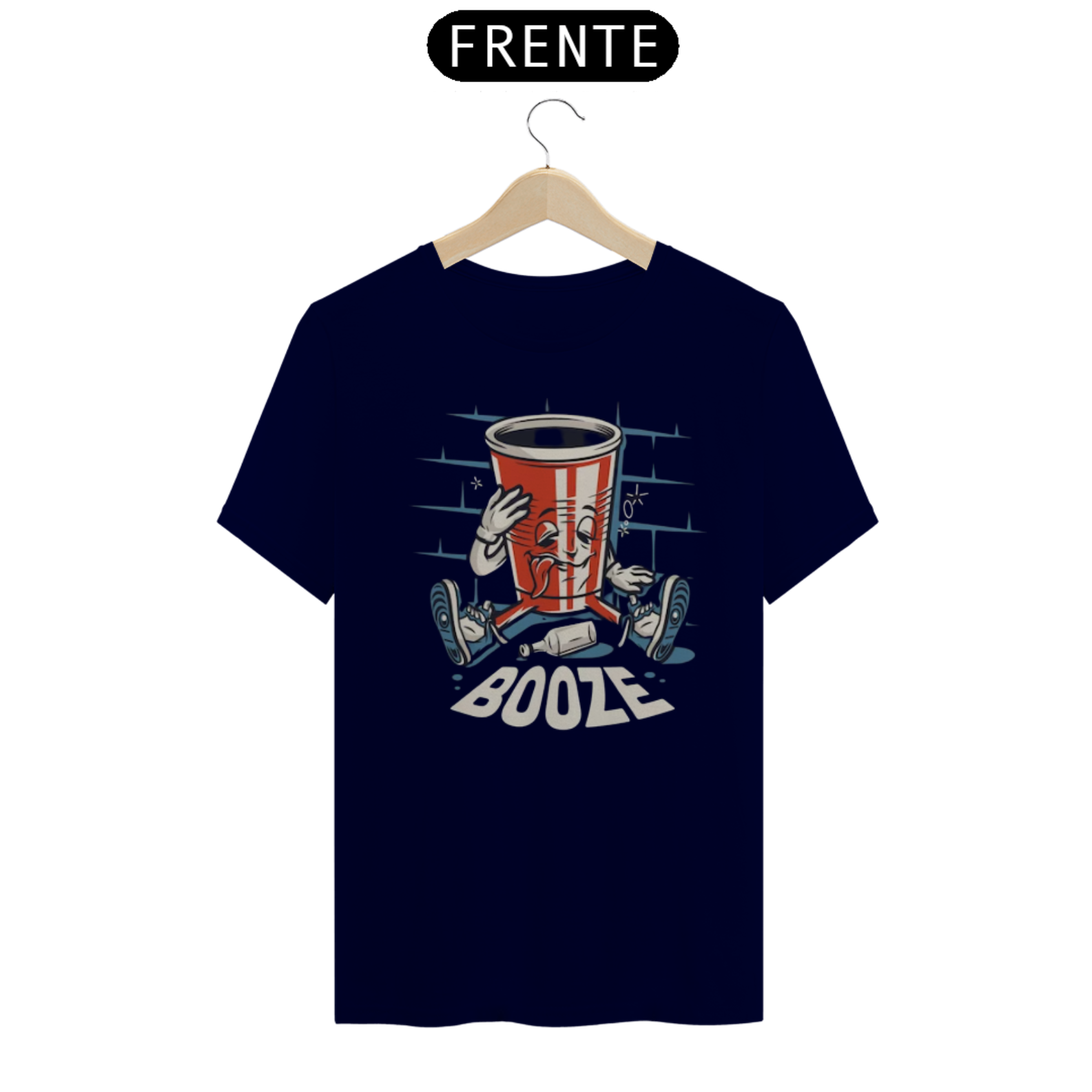 Nome do produto: Camiseta Vintage Booze