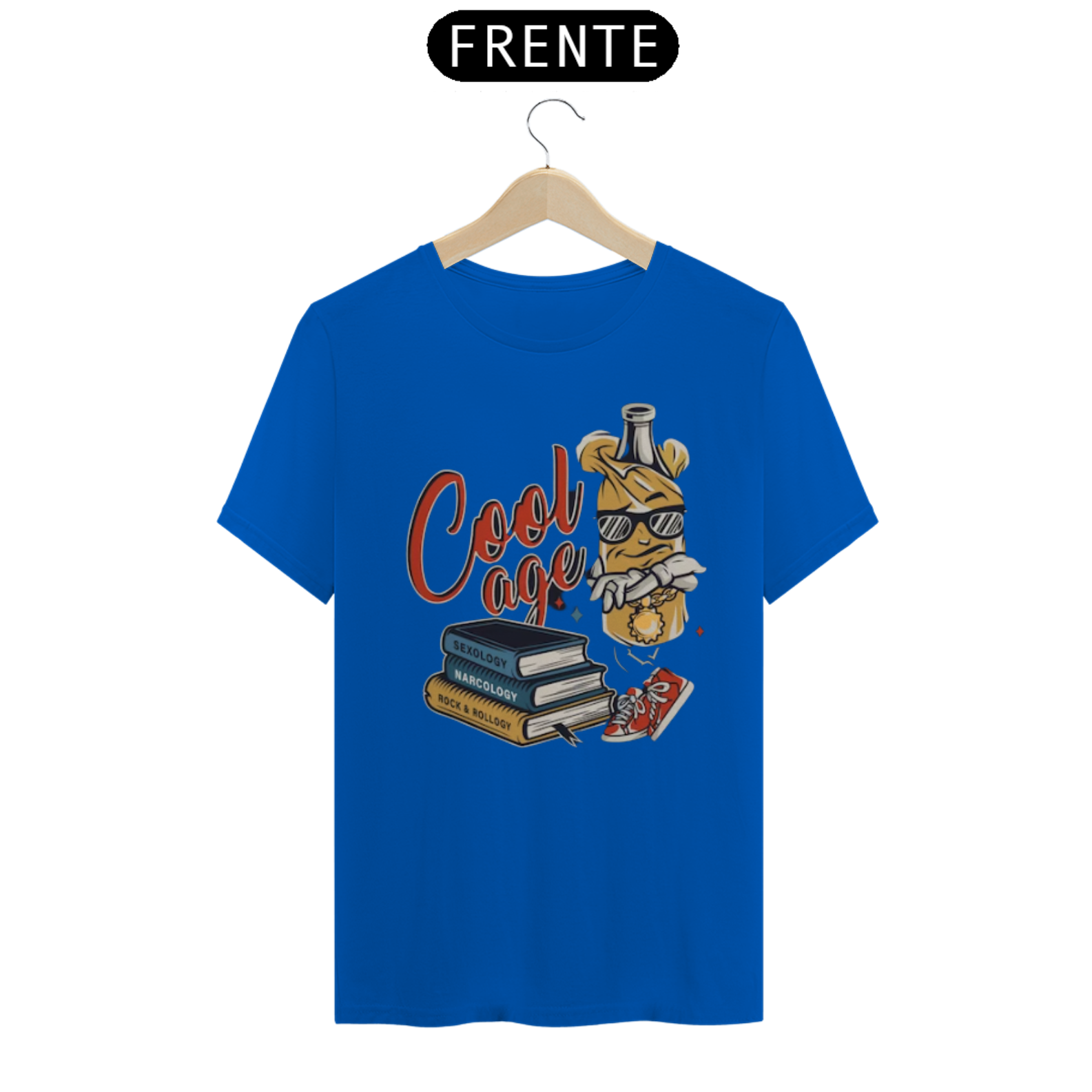Nome do produto: Camiseta College Retrô