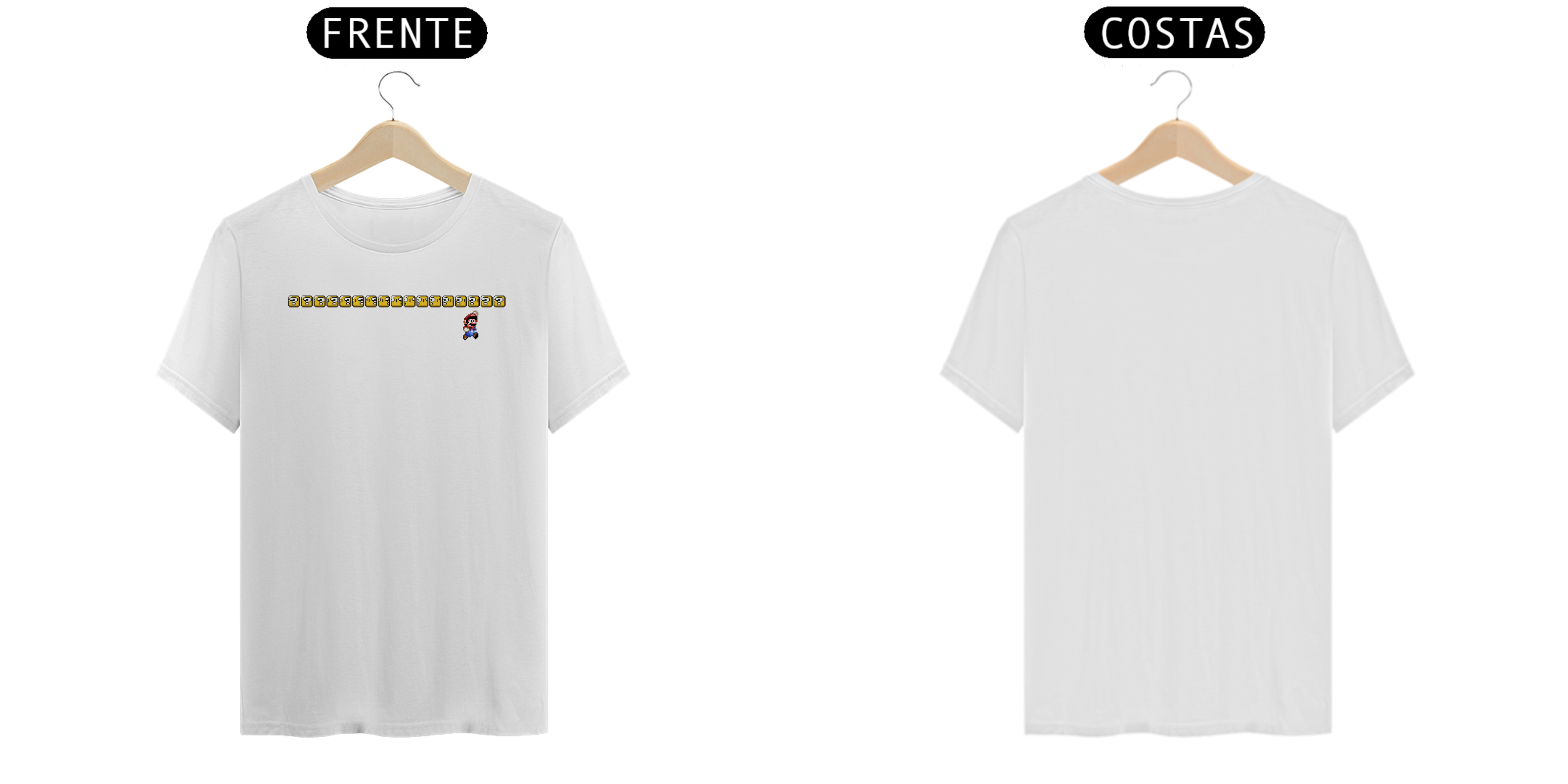 Nome do produto: Camiseta  Jump Mario Bros