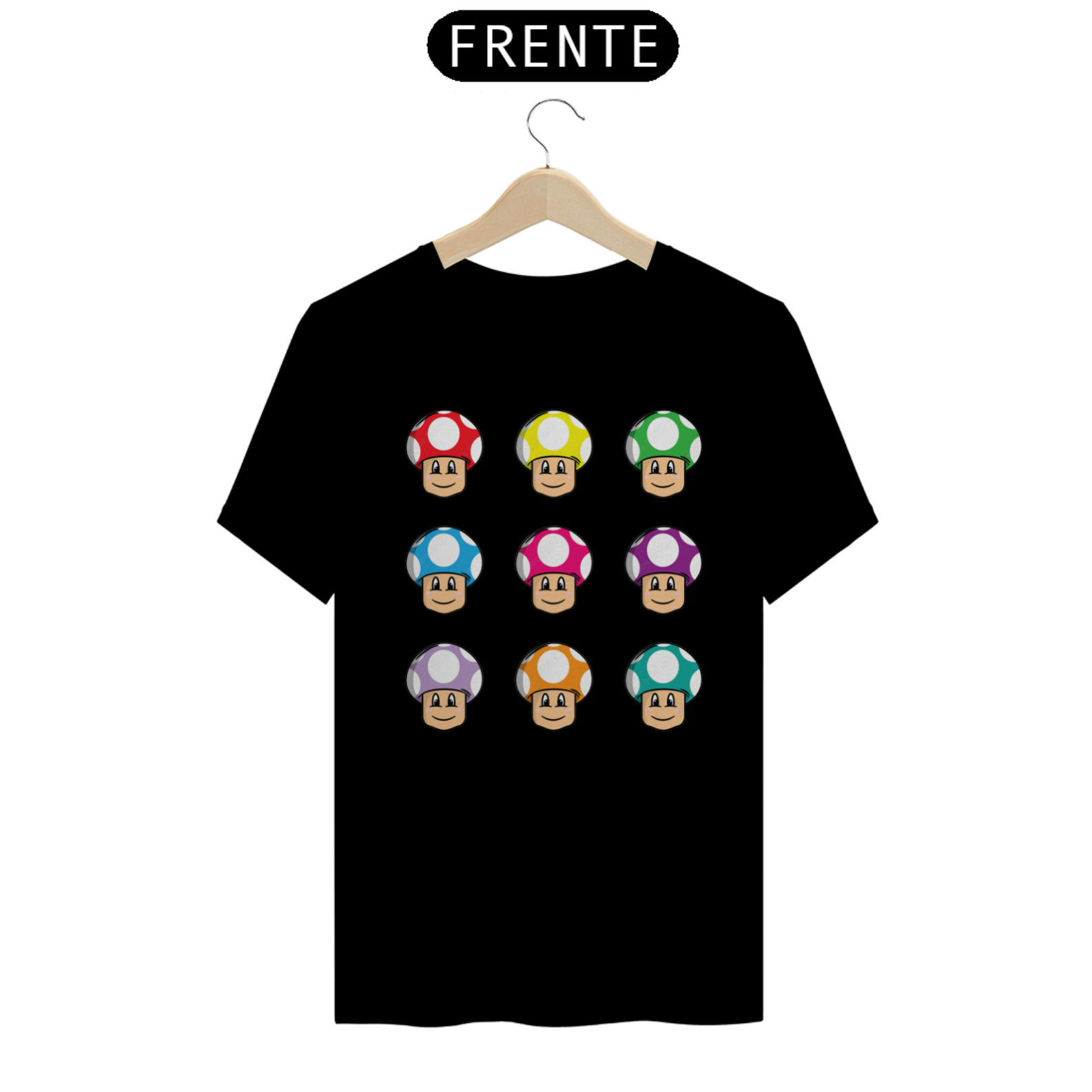 Nome do produto: Camiseta 1UP Super Mario