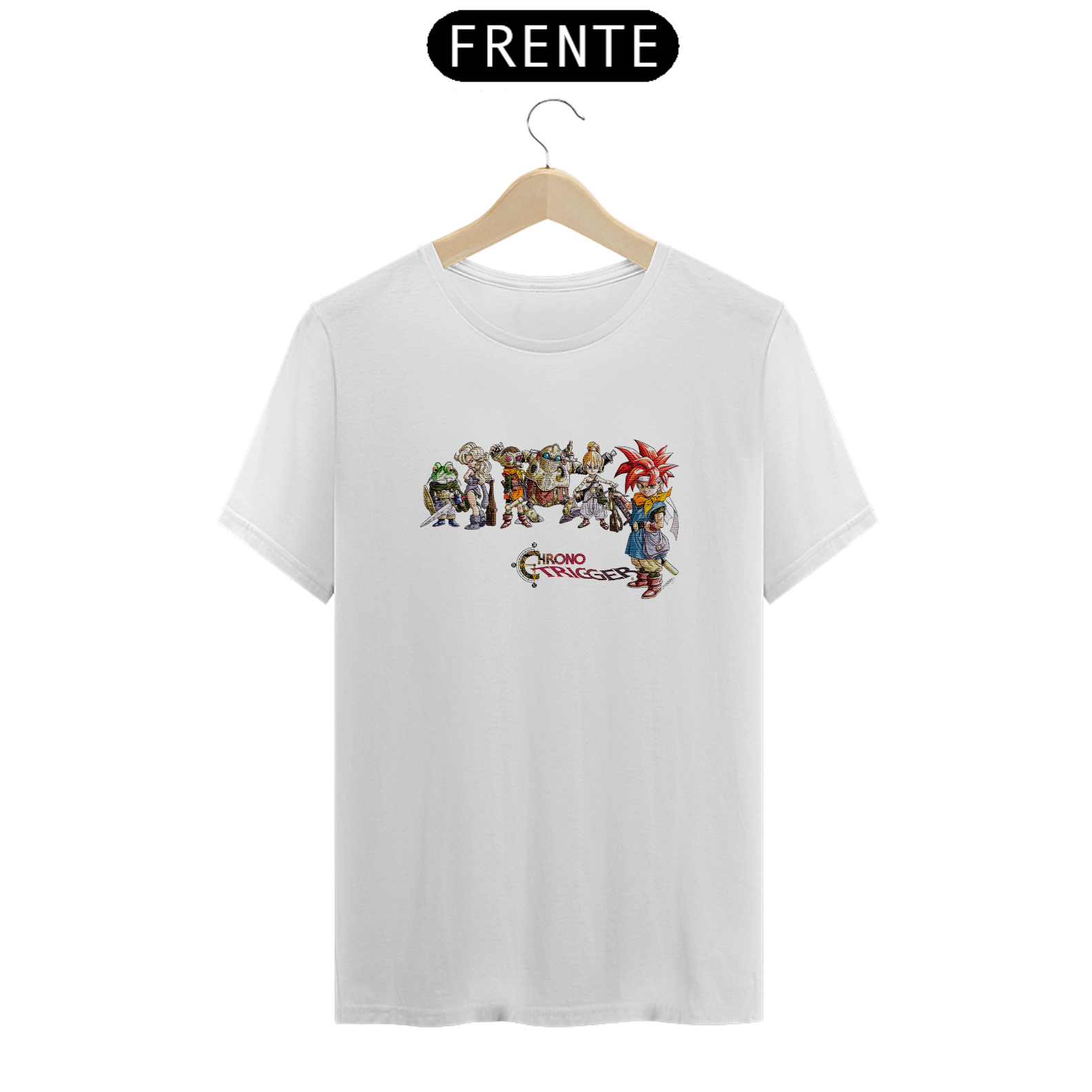 Nome do produto: Camiseta Unissex Chrono Trigger 2