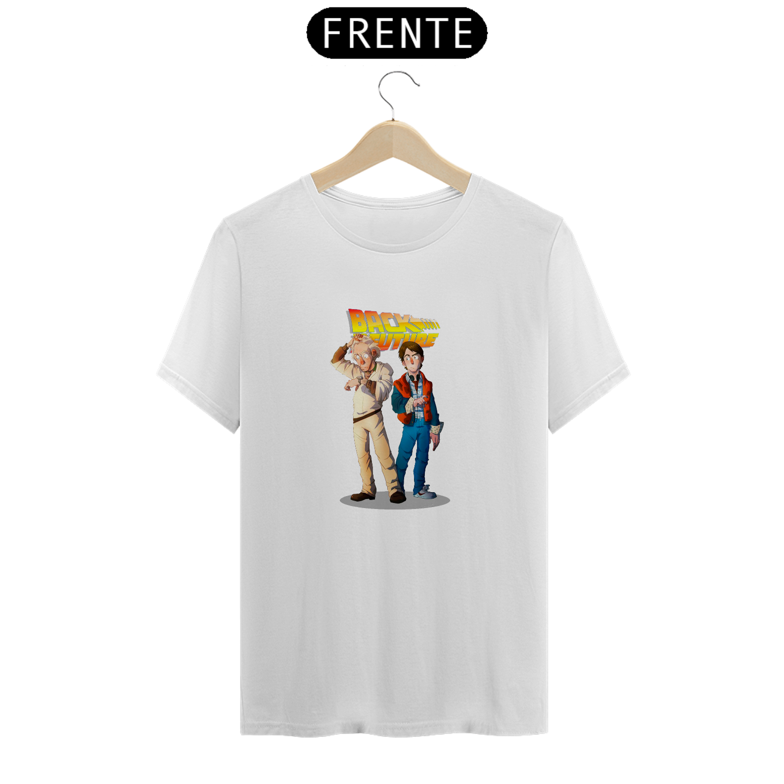 Nome do produto: Camiseta Unissex De Volta Para o Futuro 2