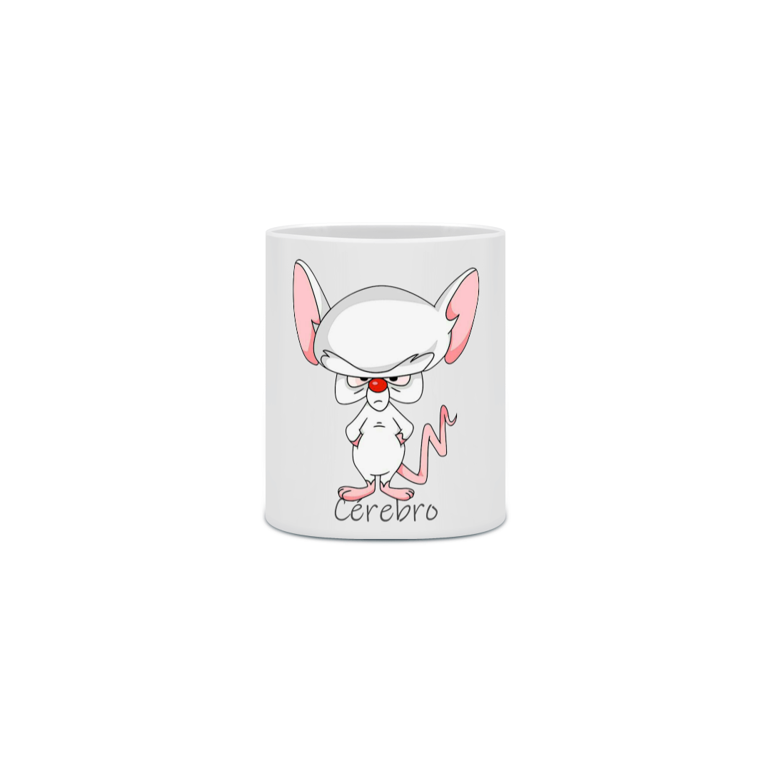 Nome do produto: Caneca Pinky e o Cérebro 1