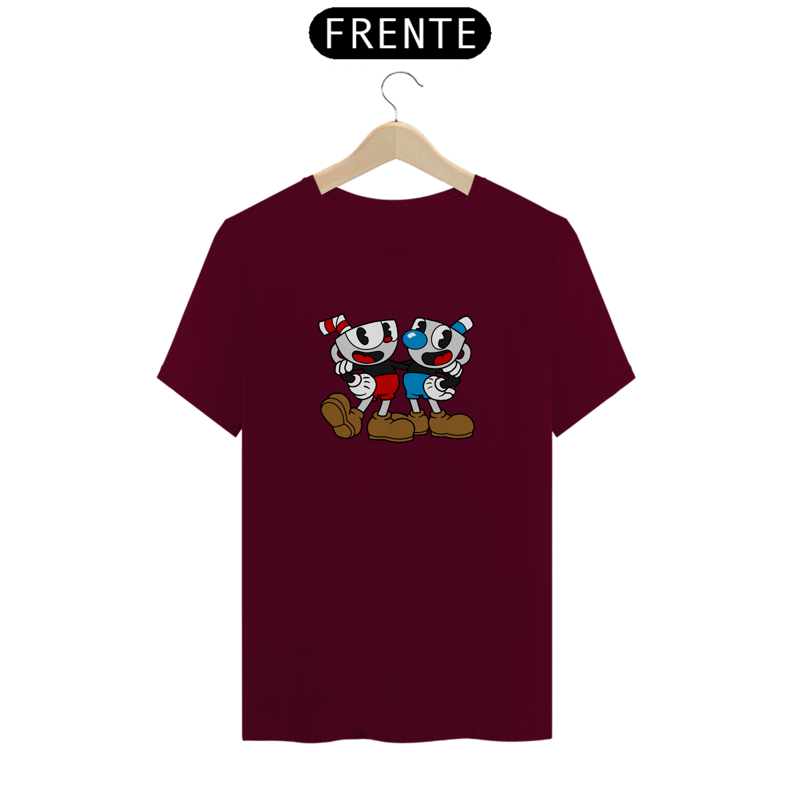 Nome do produto: Camiseta Unissex Cuphead 3