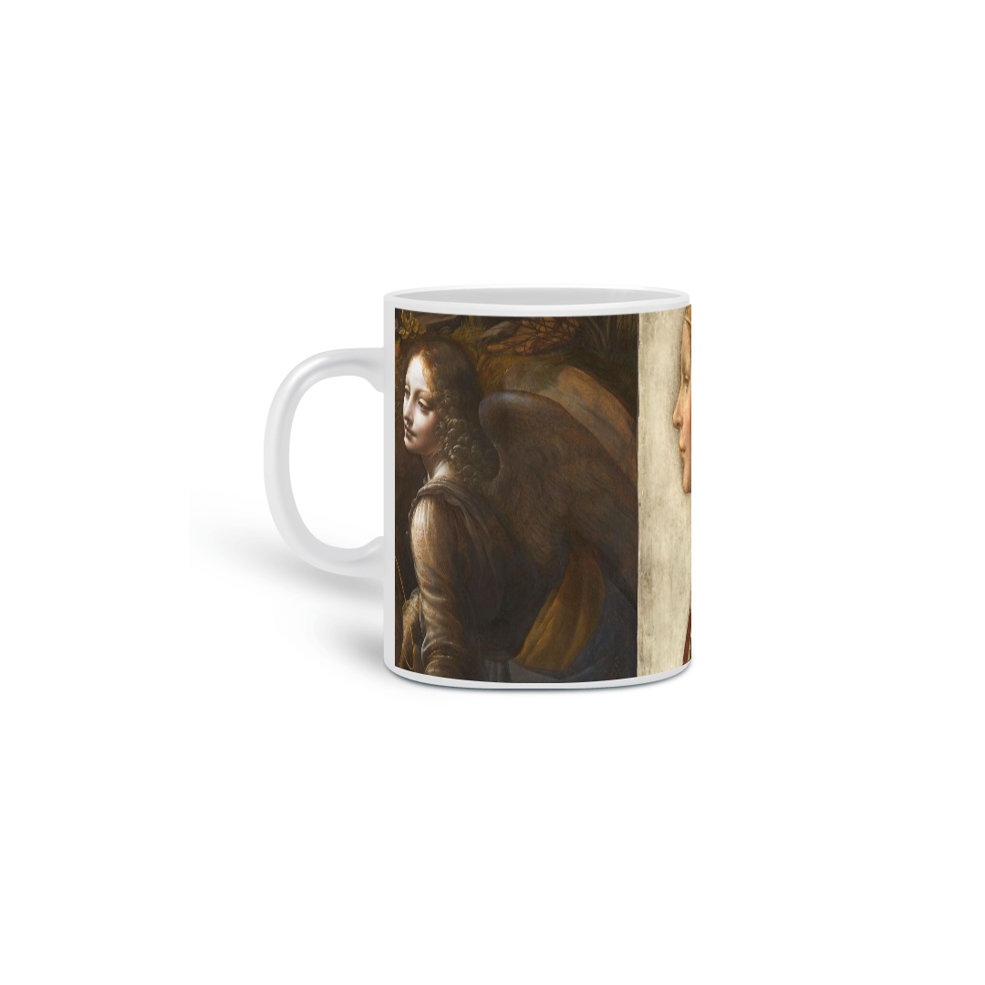 Nome do produto: Caneca com Artes de Leonardo Da Vinci