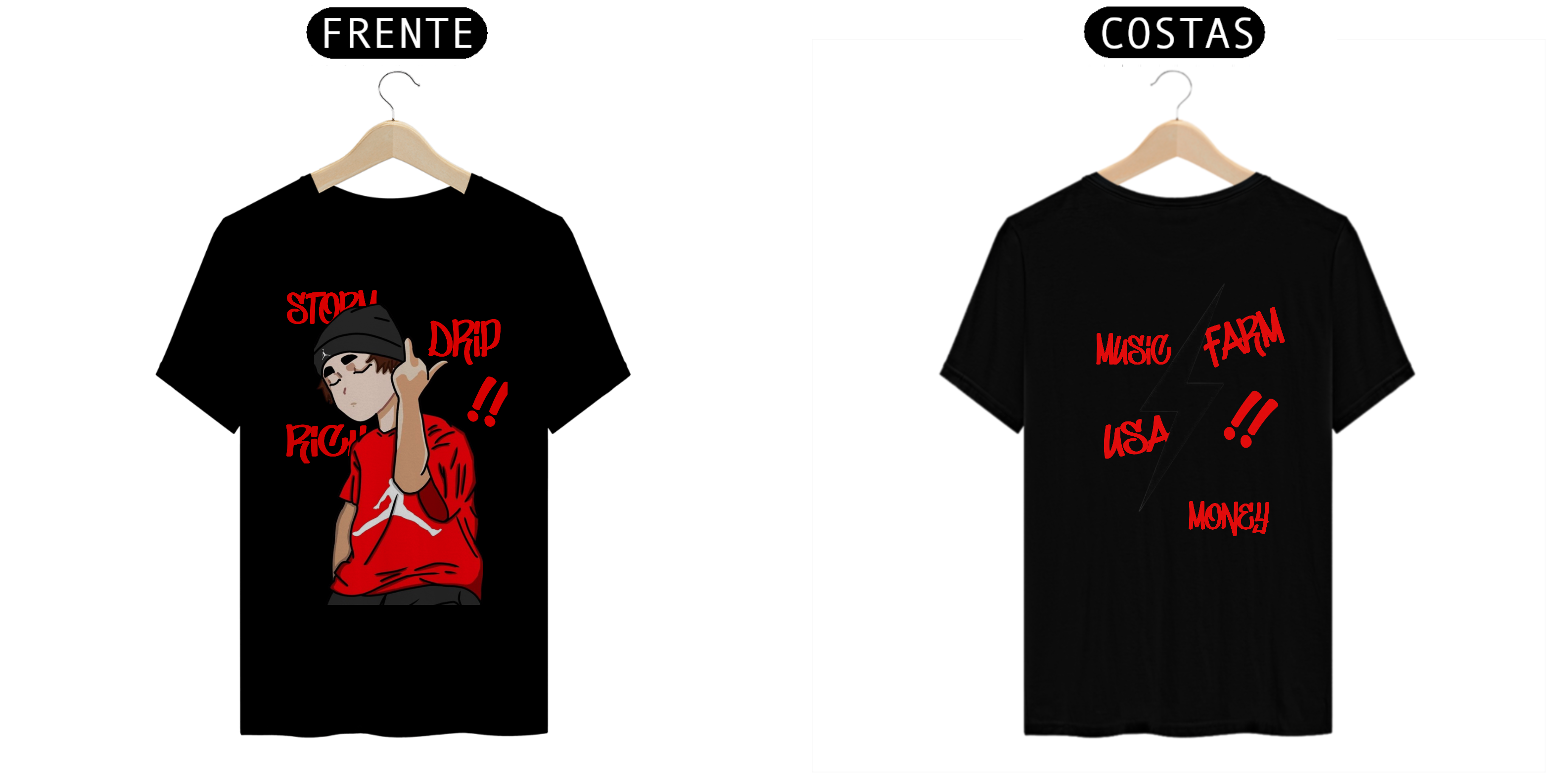 Nome do produto: Camiseta Y2K Version Red Storm Company