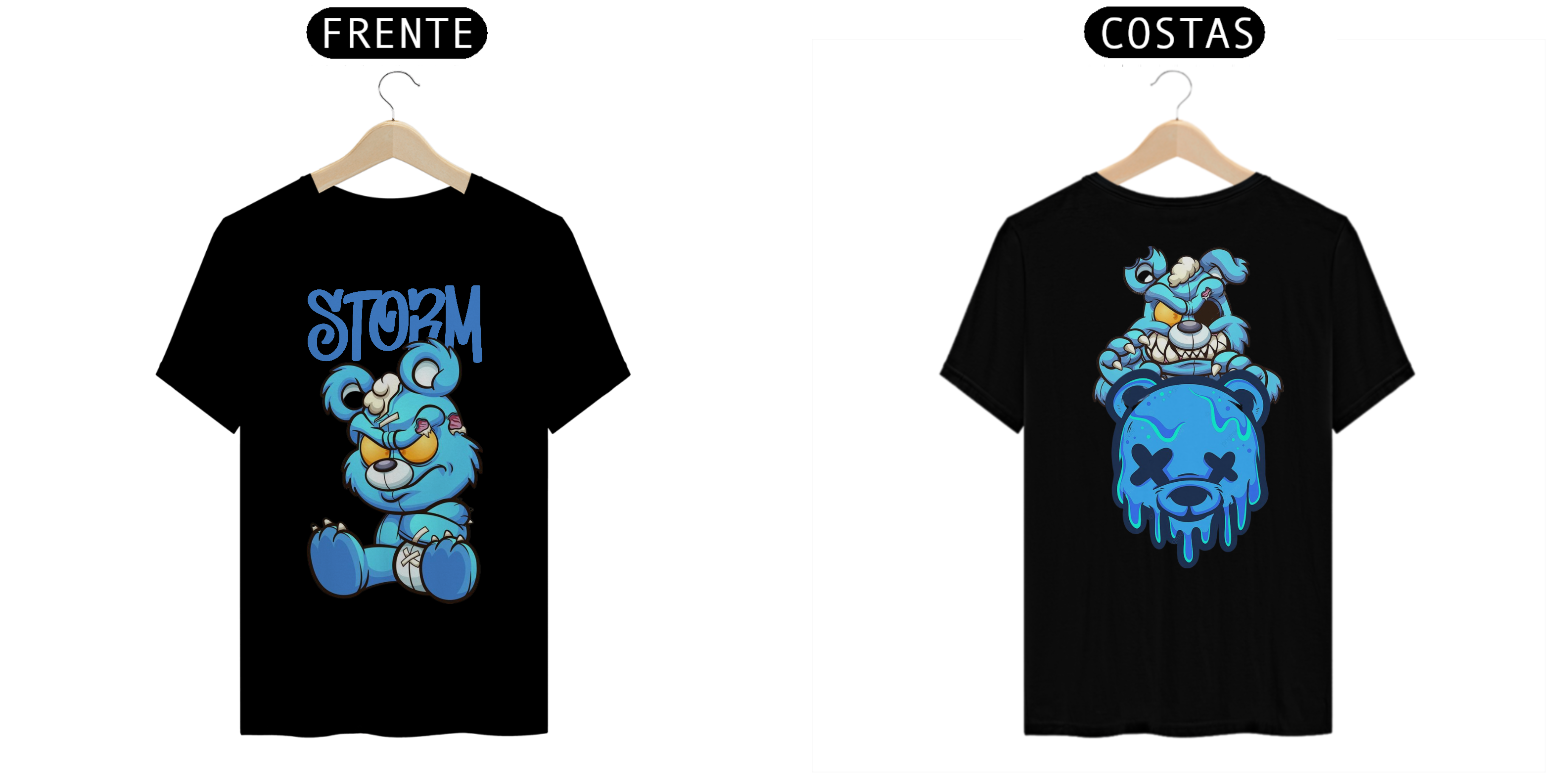 Nome do produto: Camiseta  Bear Blues Storm Company