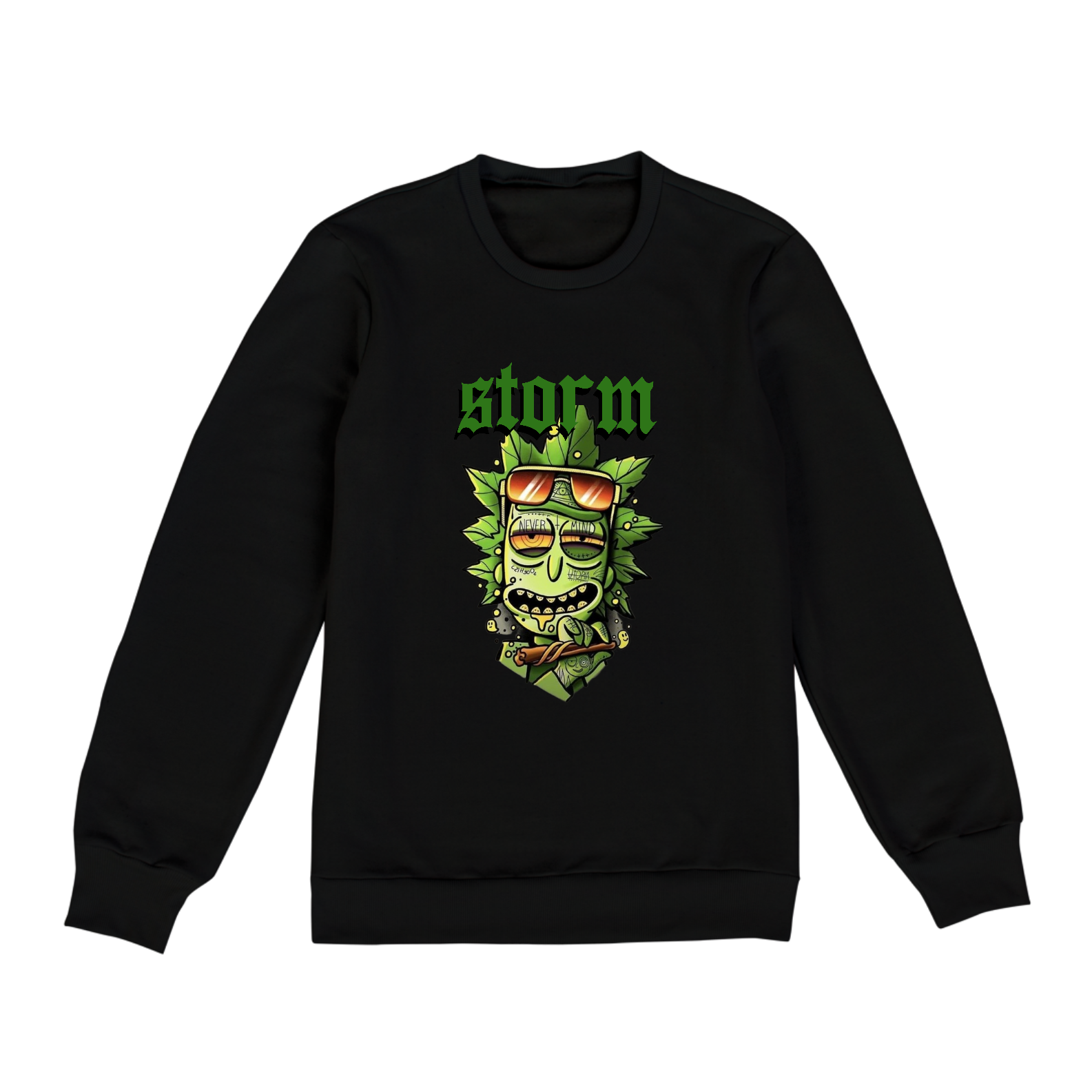 Nome do produto: Moletom Sem Touca Rick Selva Storm Company