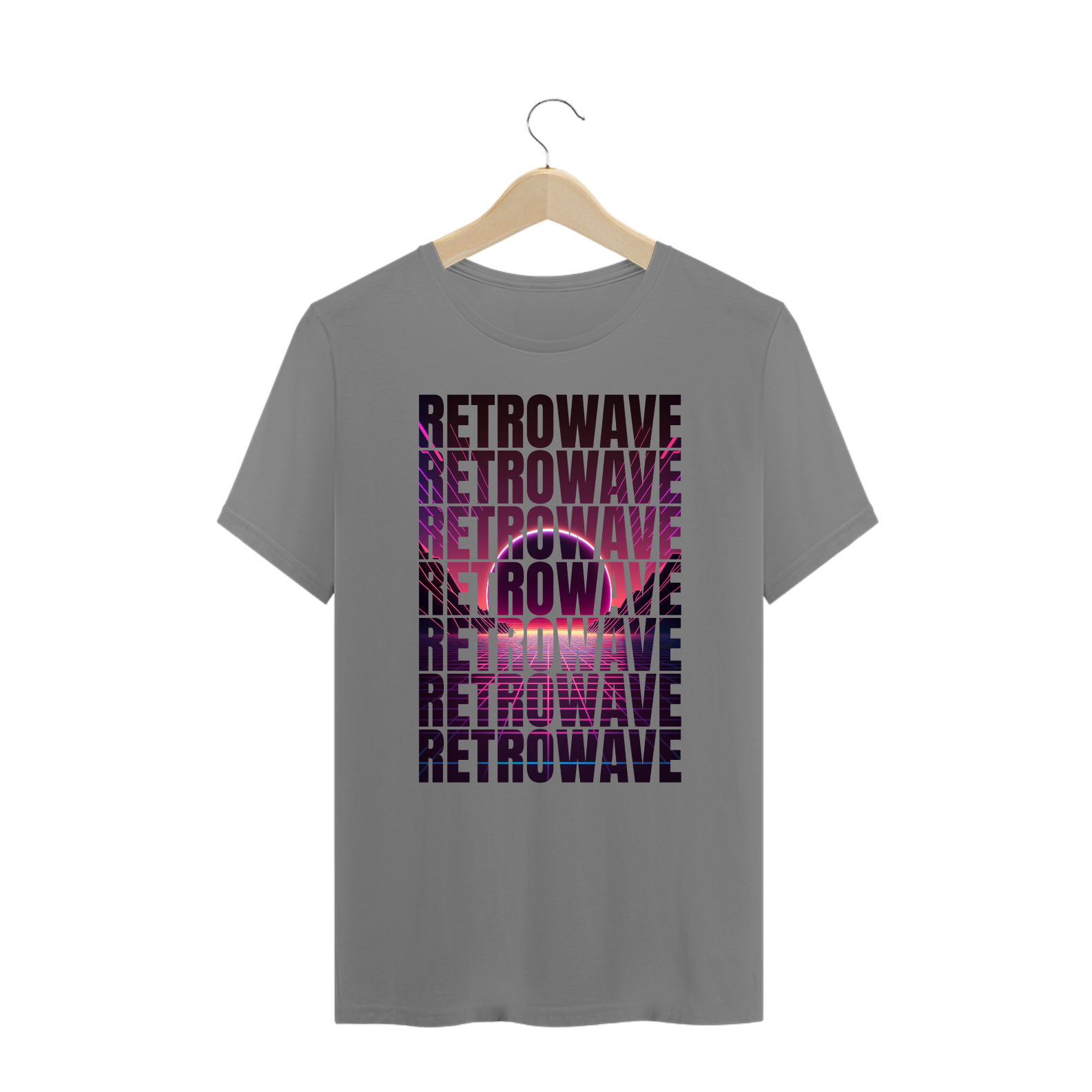 Nome do produto: T-Shirt Plus Size - RetroWave