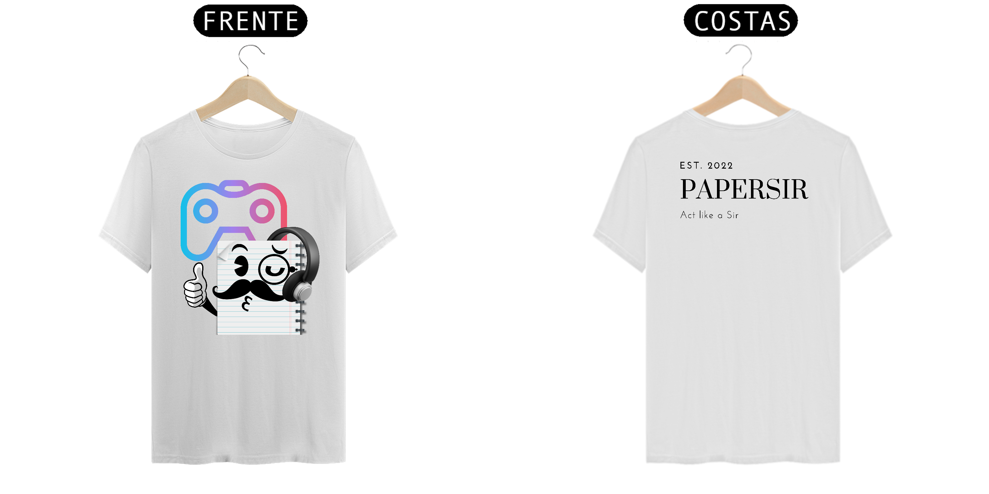 Nome do produto: Camiseta - PaperSir GameOn