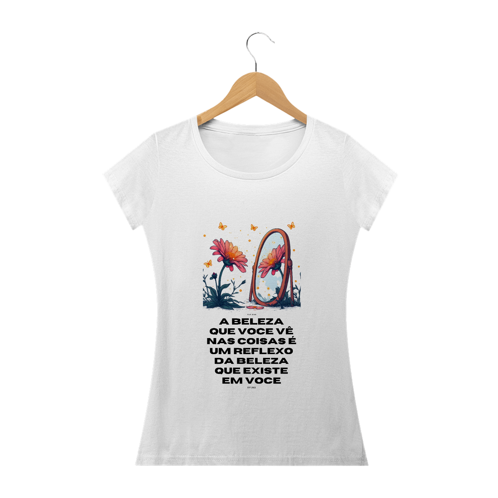 Nome do produto: Baby look - Papersir Reflexo de si