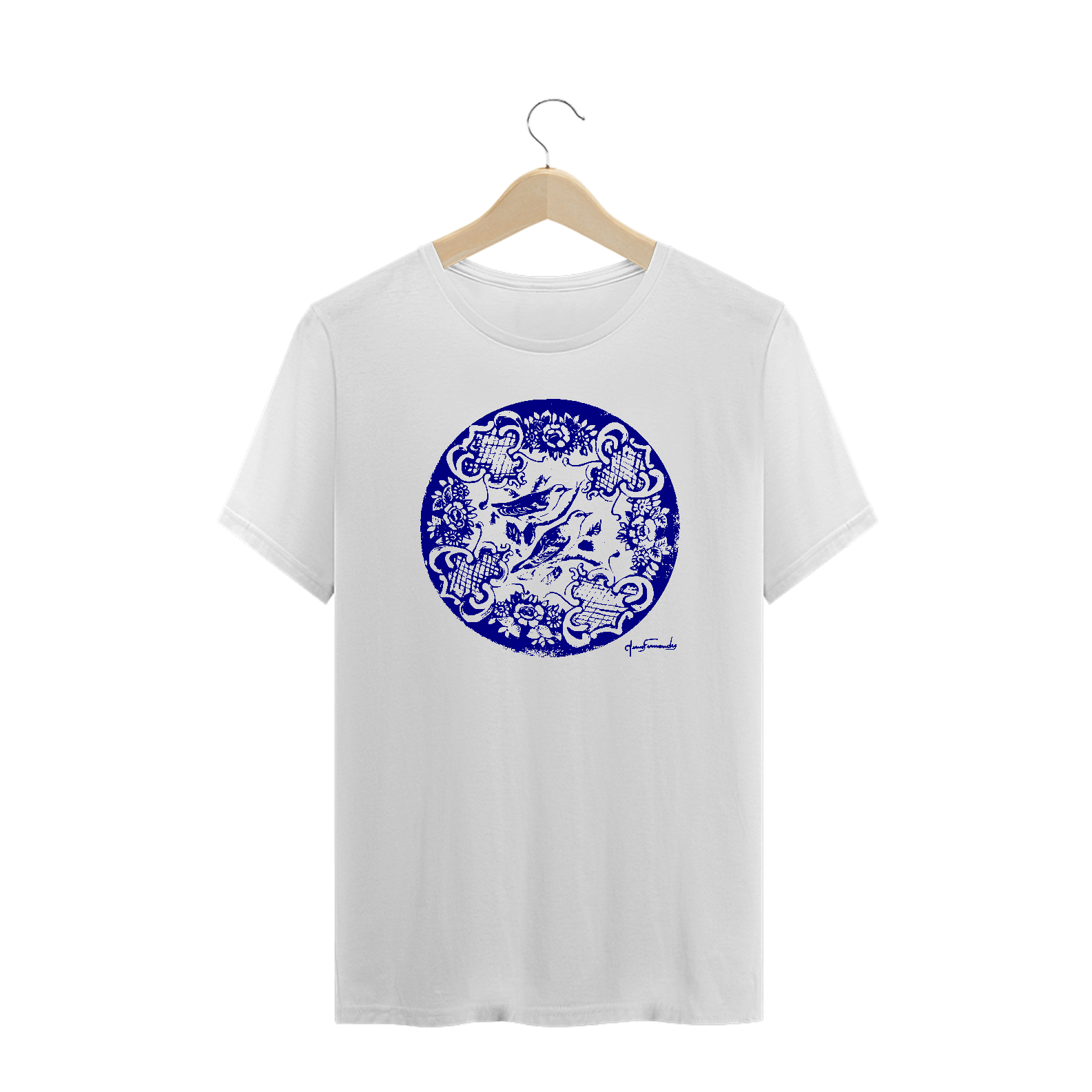 Camiseta Plus Size Pássaros