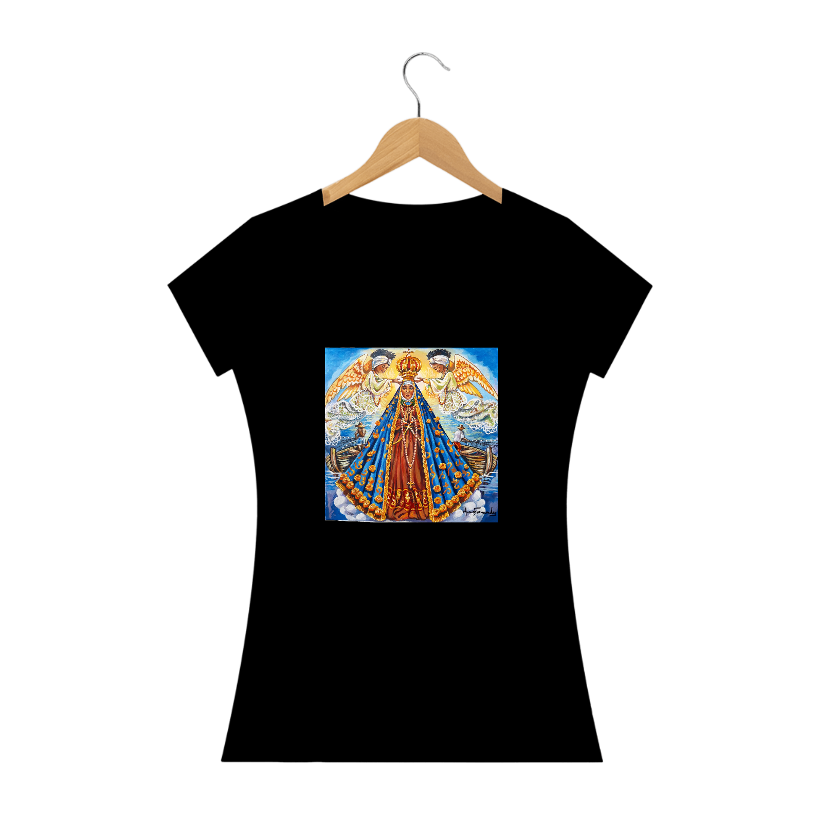 Camiseta Baby Long Nossa Senhora Aparecida