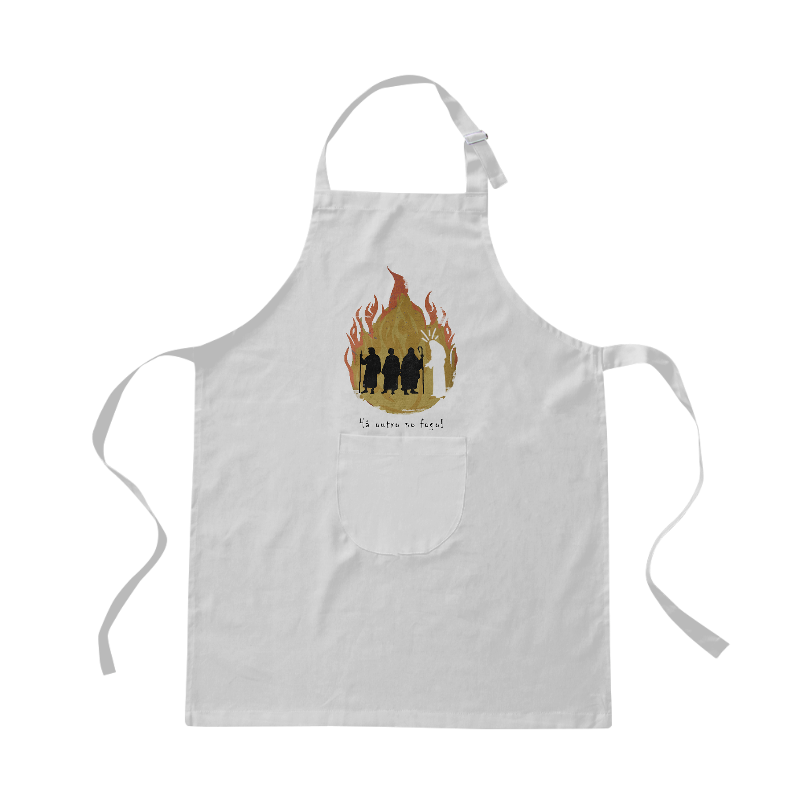 Nome do produto: Há outro no fogo! avental
