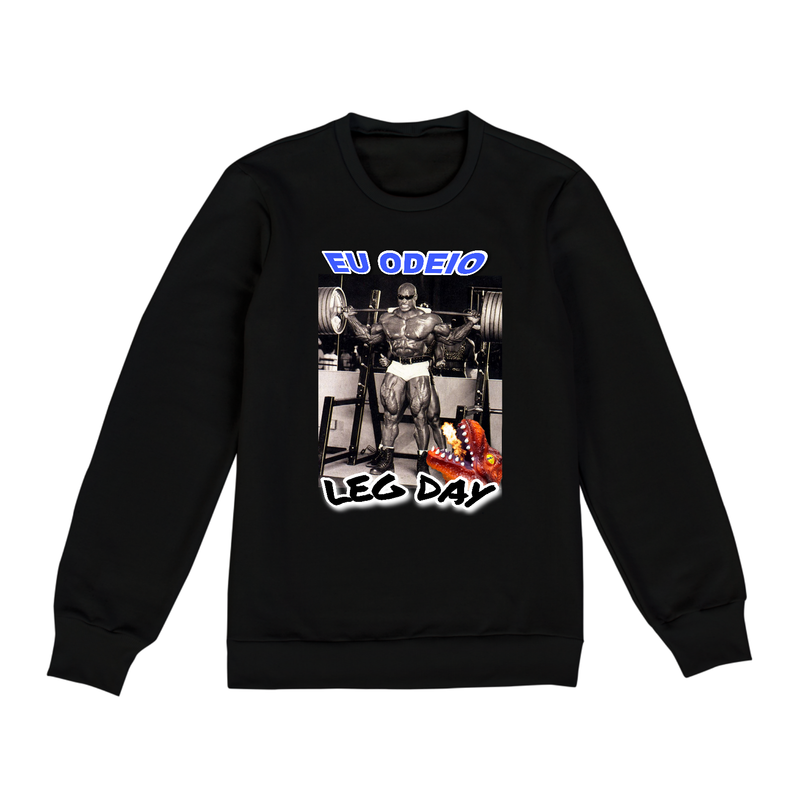 Nome do produto: Moletom \'Eu Odeio LegDay