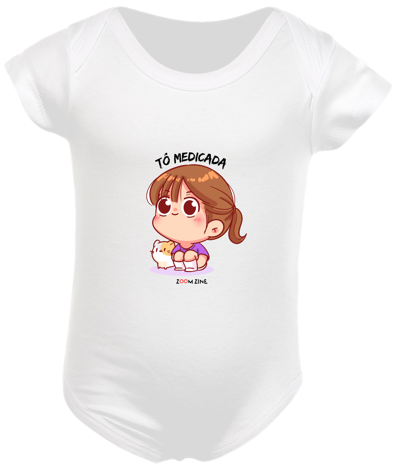 Nome do produto: Body Infantil Tô Medicada