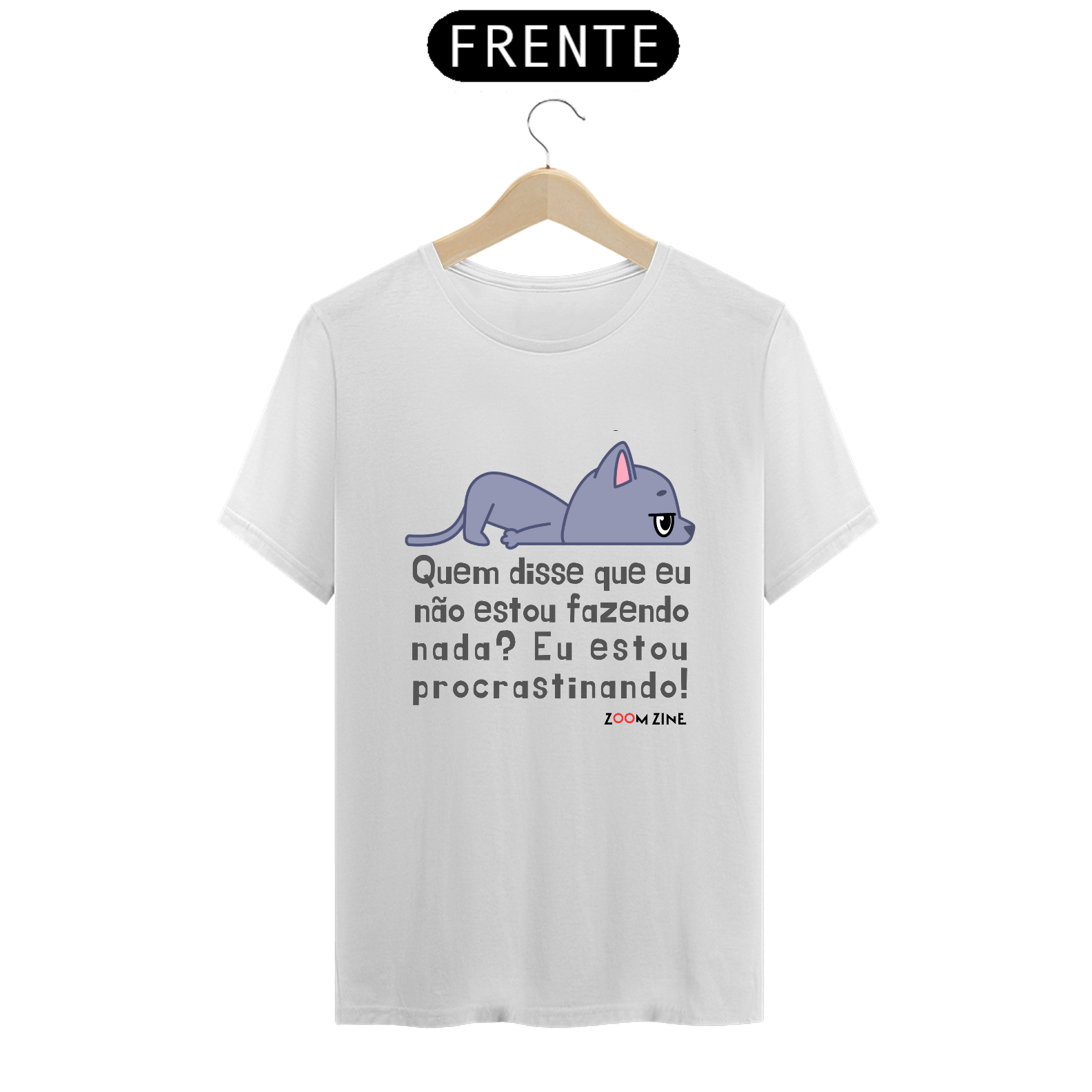 Nome do produto: Camiseta procrastinação