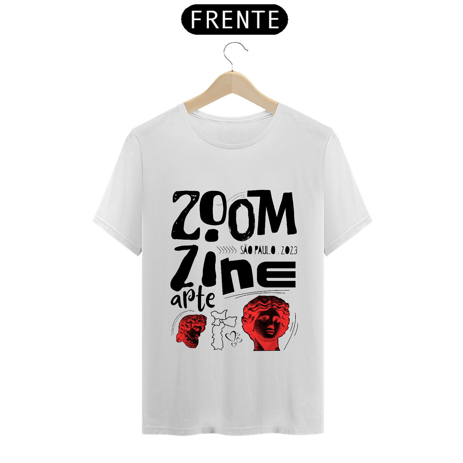 Nome do produto: Camiseta ZZ Arte