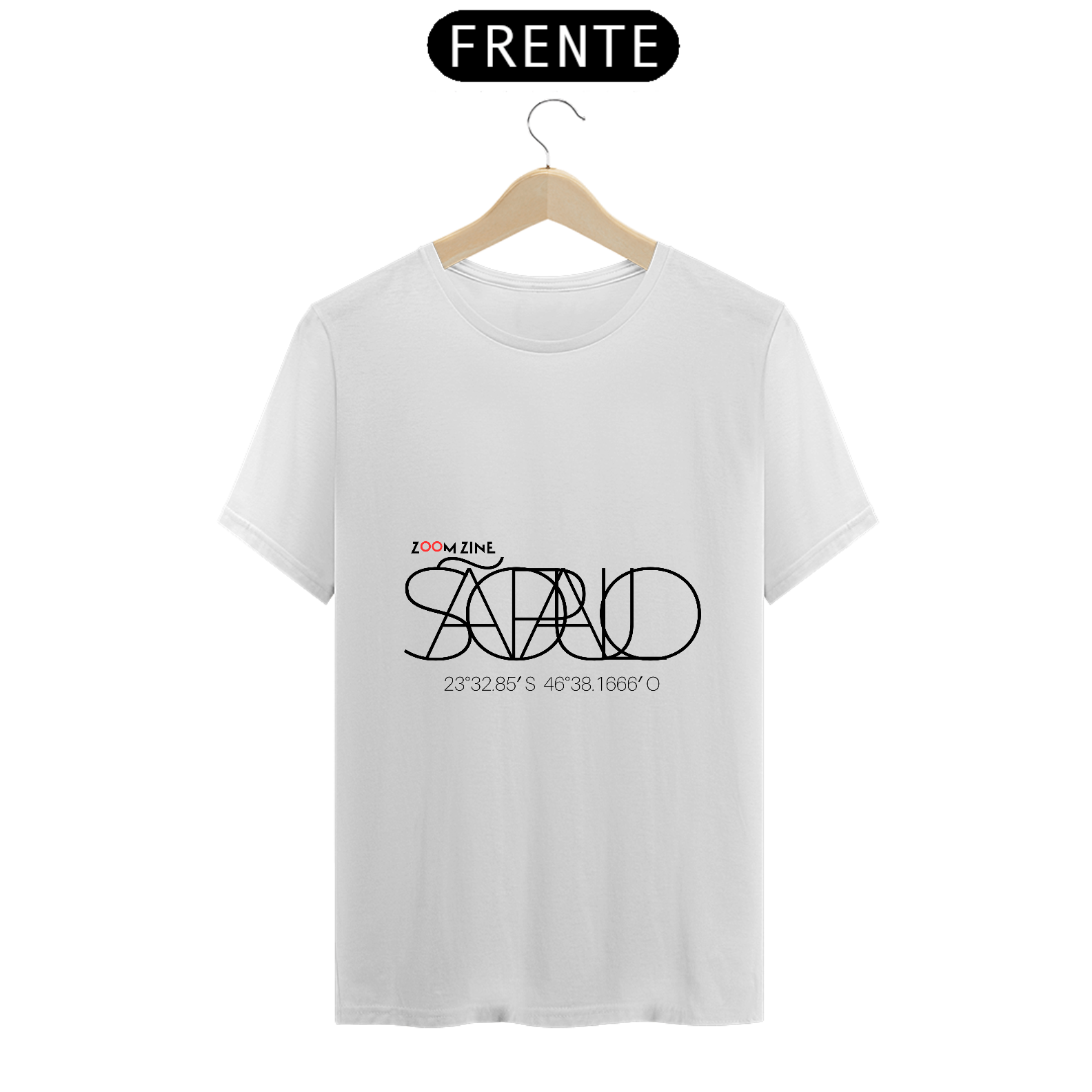 Nome do produto: Camiseta Coordenadas