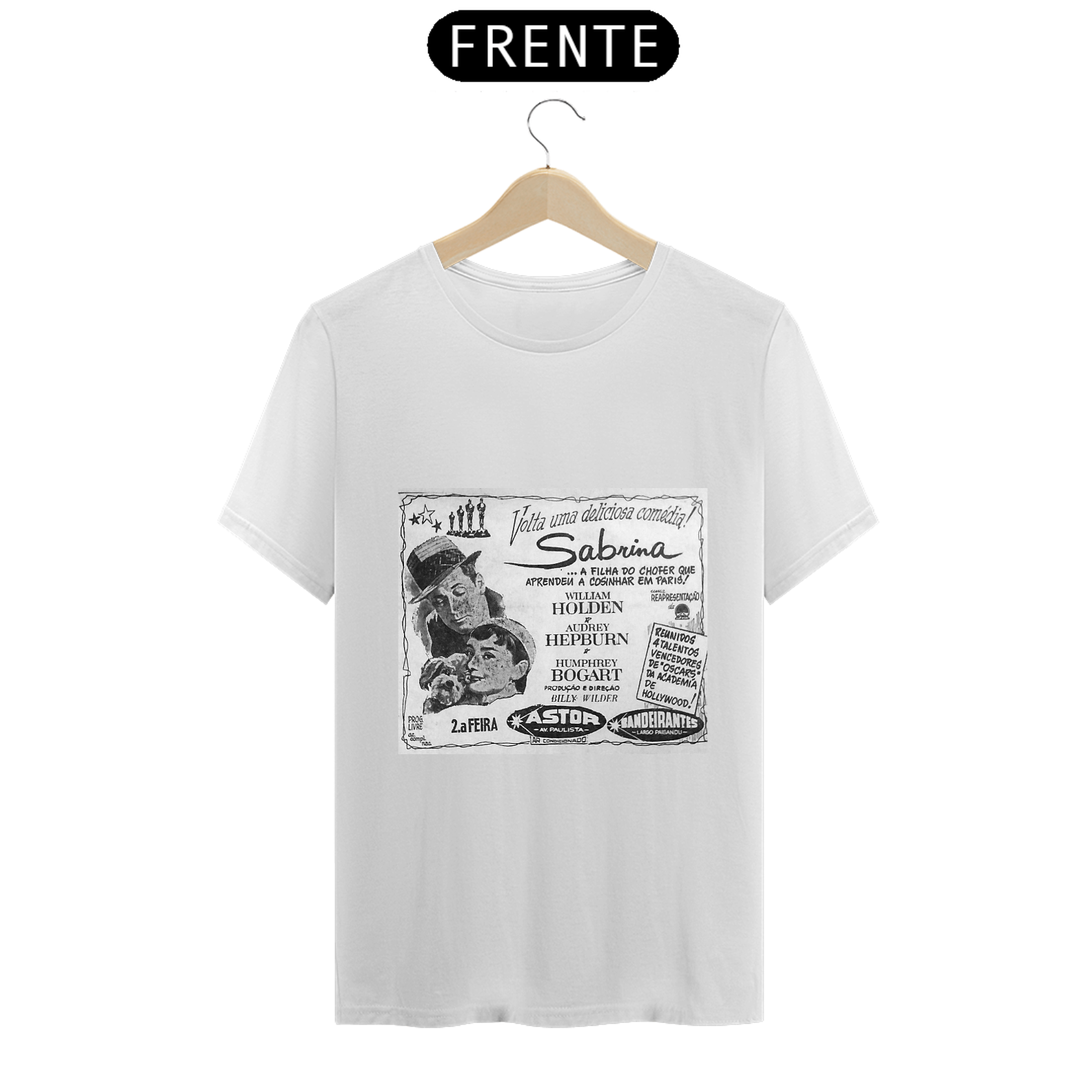 Nome do produto: Camiseta Cinema Antigo 2