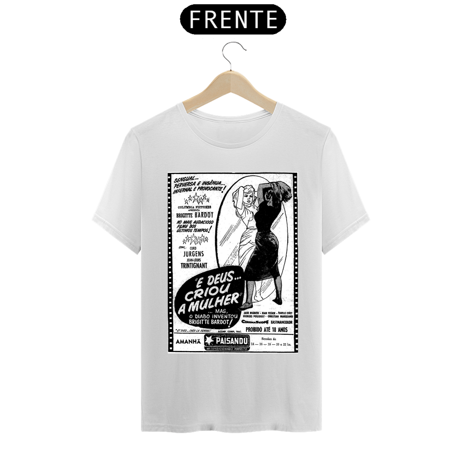 Nome do produto: Camiseta Cinema Antigo 3