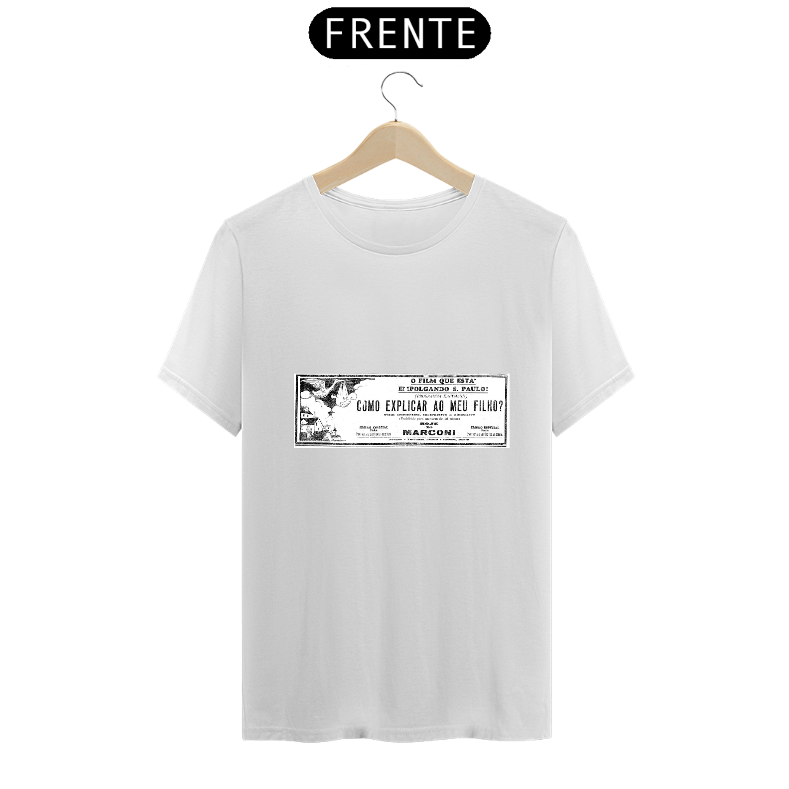 Nome do produto: Camiseta Cinema Antigo 6