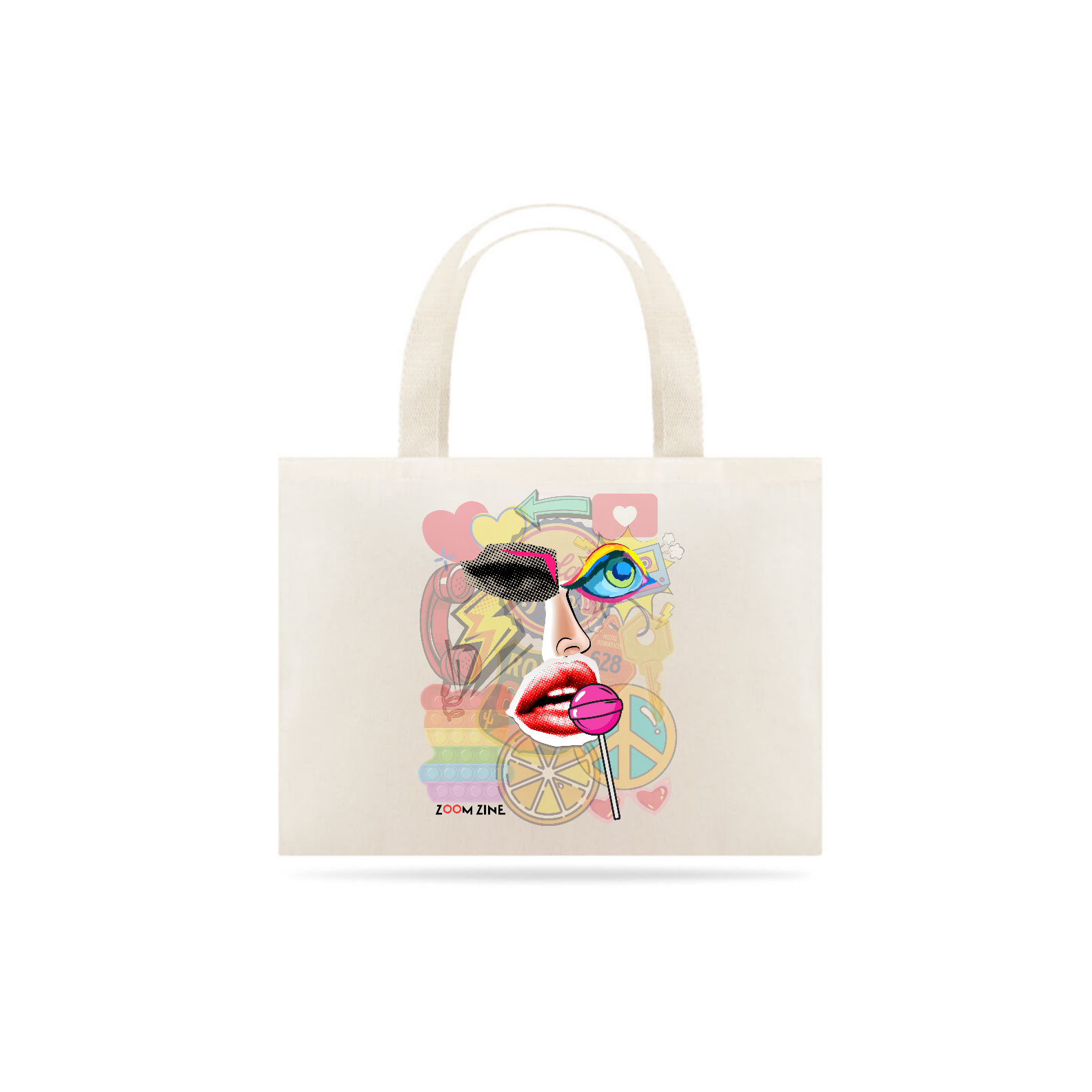 Nome do produto: Bolsa Colagem Lollipop