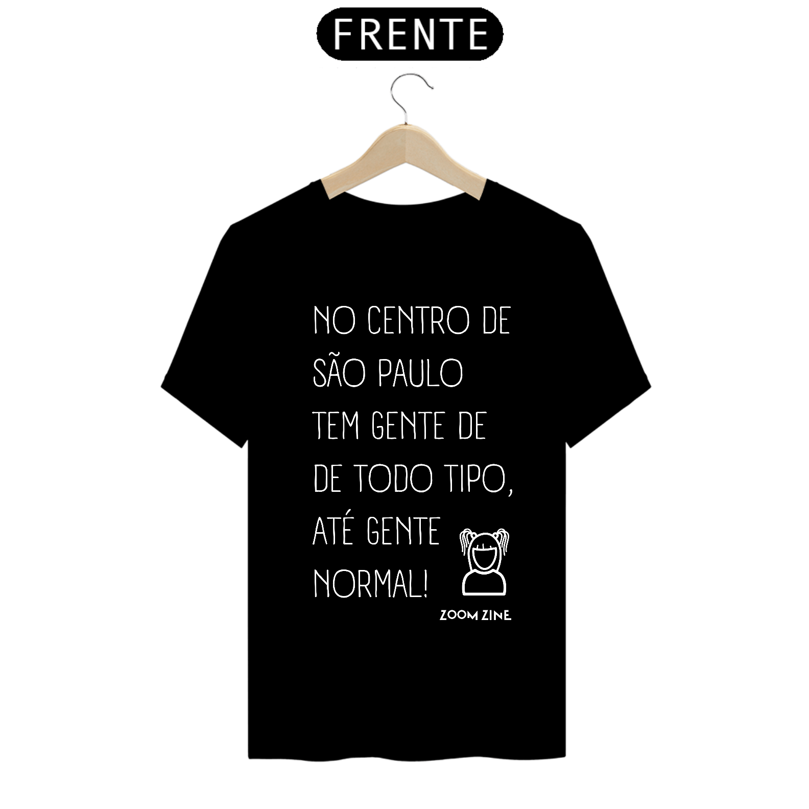 Nome do produto: Camiseta Gente Normal