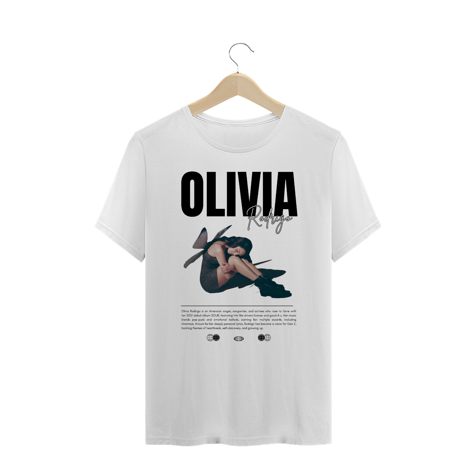 Camiseta Plus Size Olivia Rodrigo V2