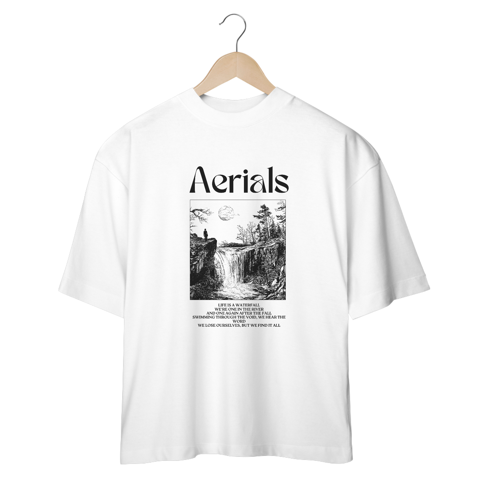 Camiseta Oversized System Of a Down Aerials