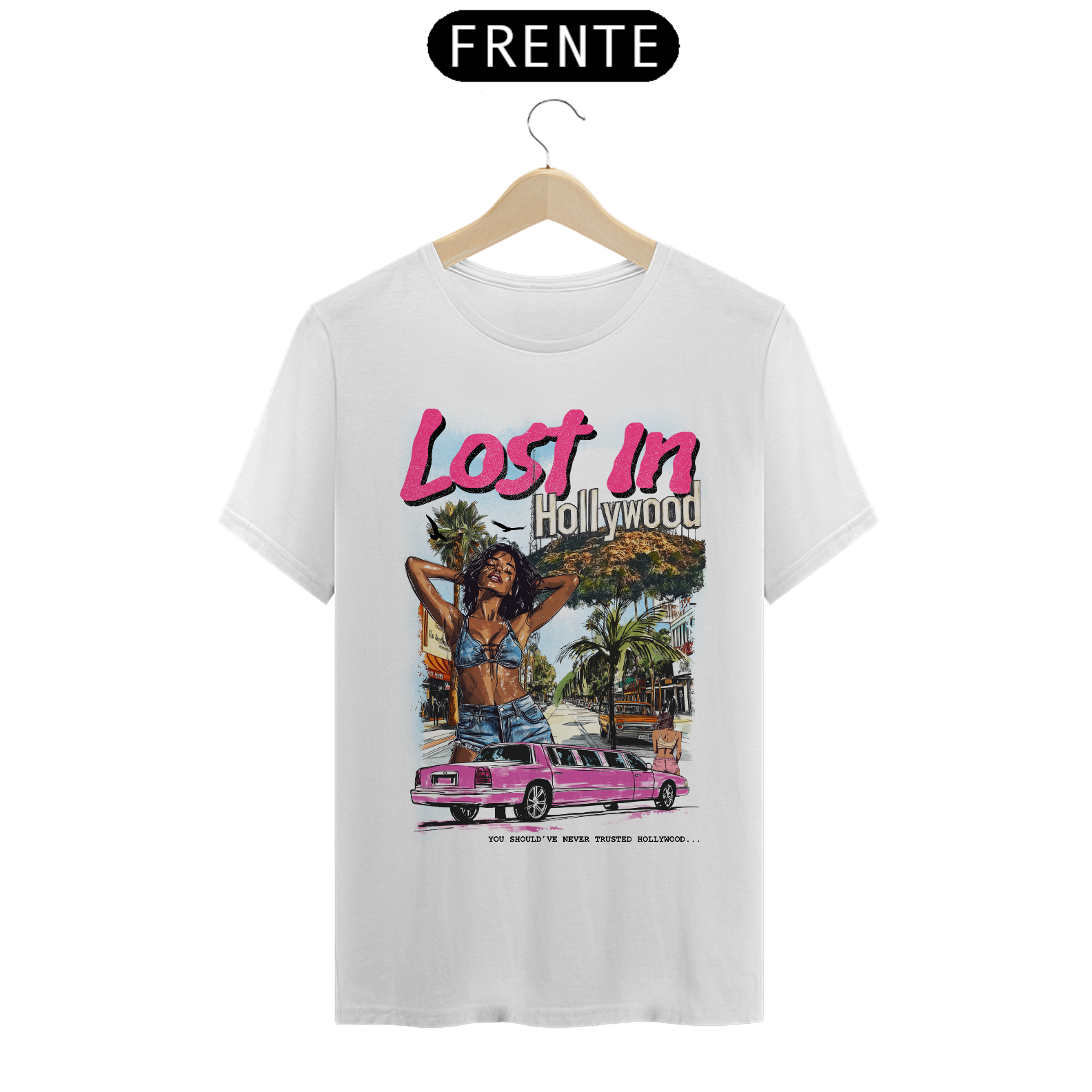 Camiseta System of a Down Lost in Hollywood (Estampa Frente)