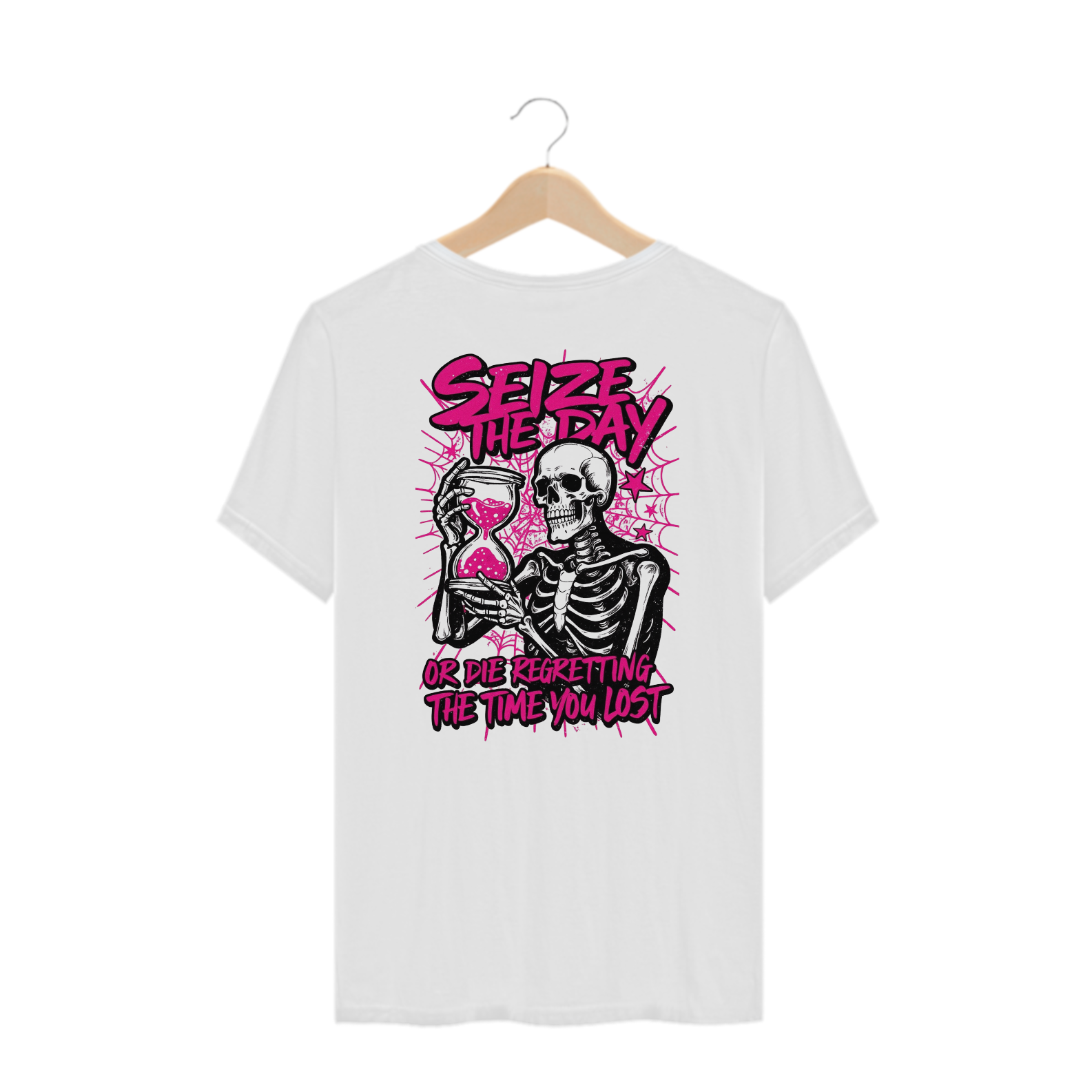 Camiseta Plus Size Avenged Sevenfold Seize The Day (Estampa nas Costas)