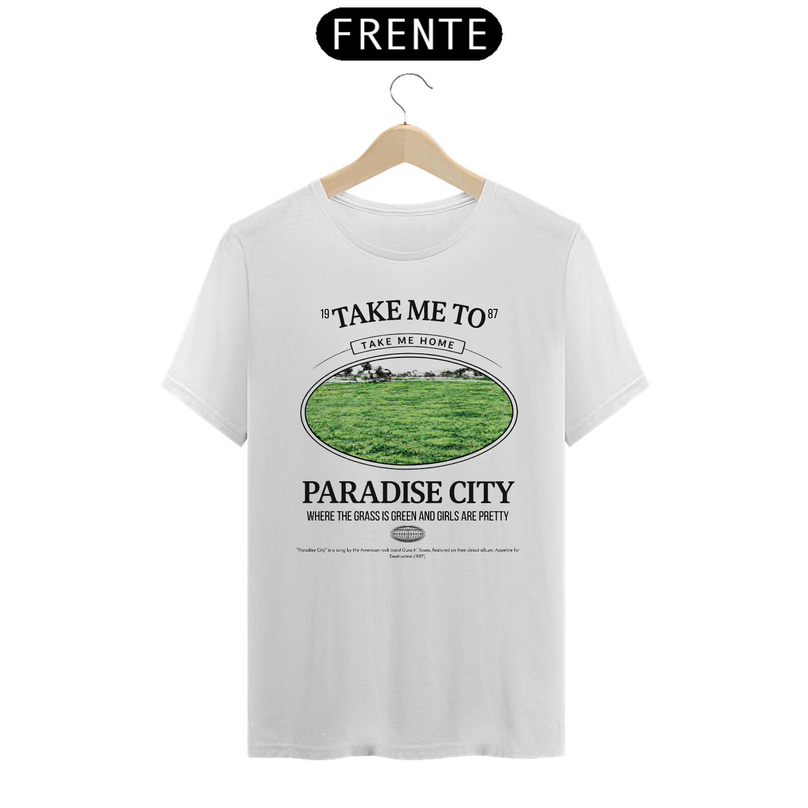 Camiseta Guns N' Roses Paradise City