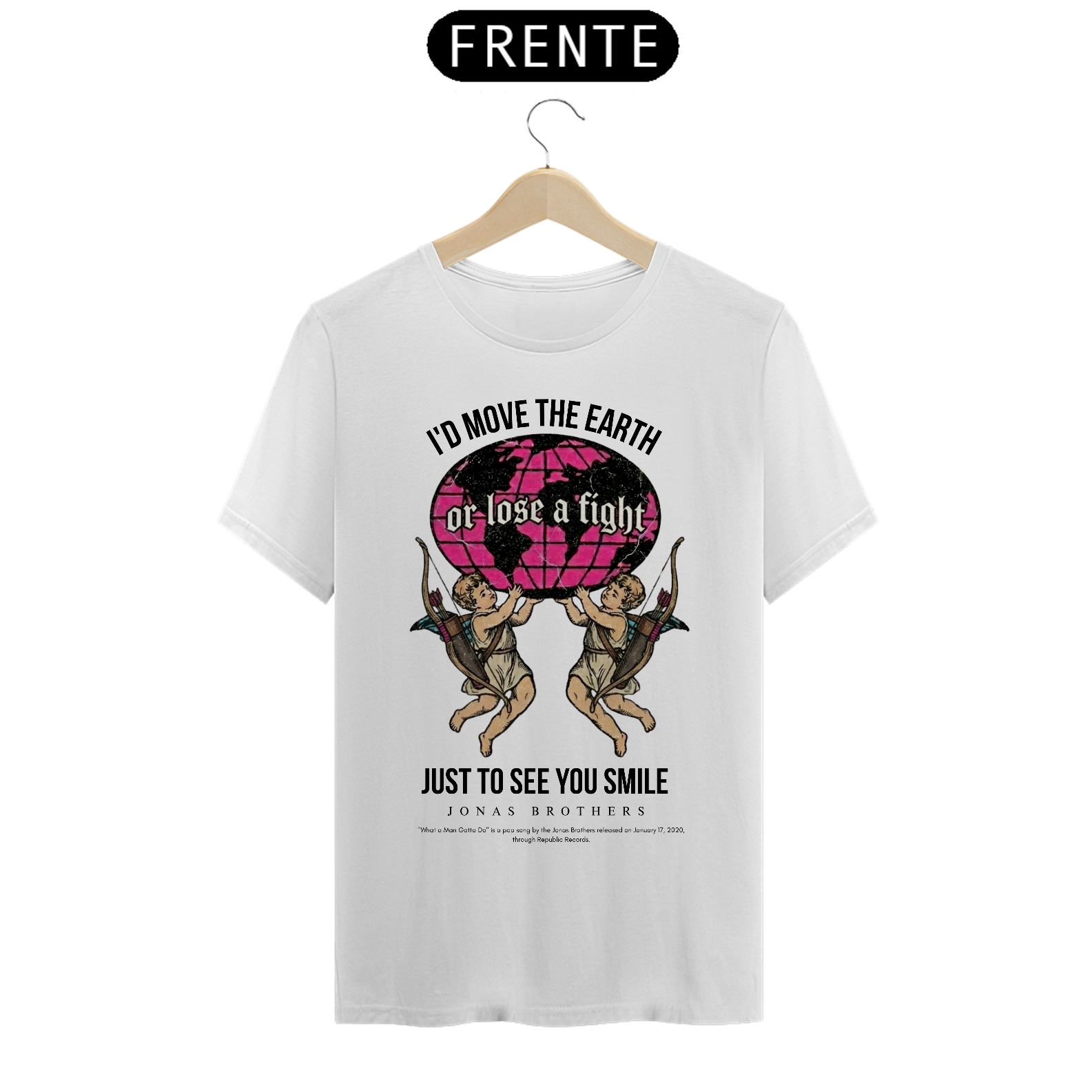 Camiseta Jonas Brothers What a Man Gotta Do V2