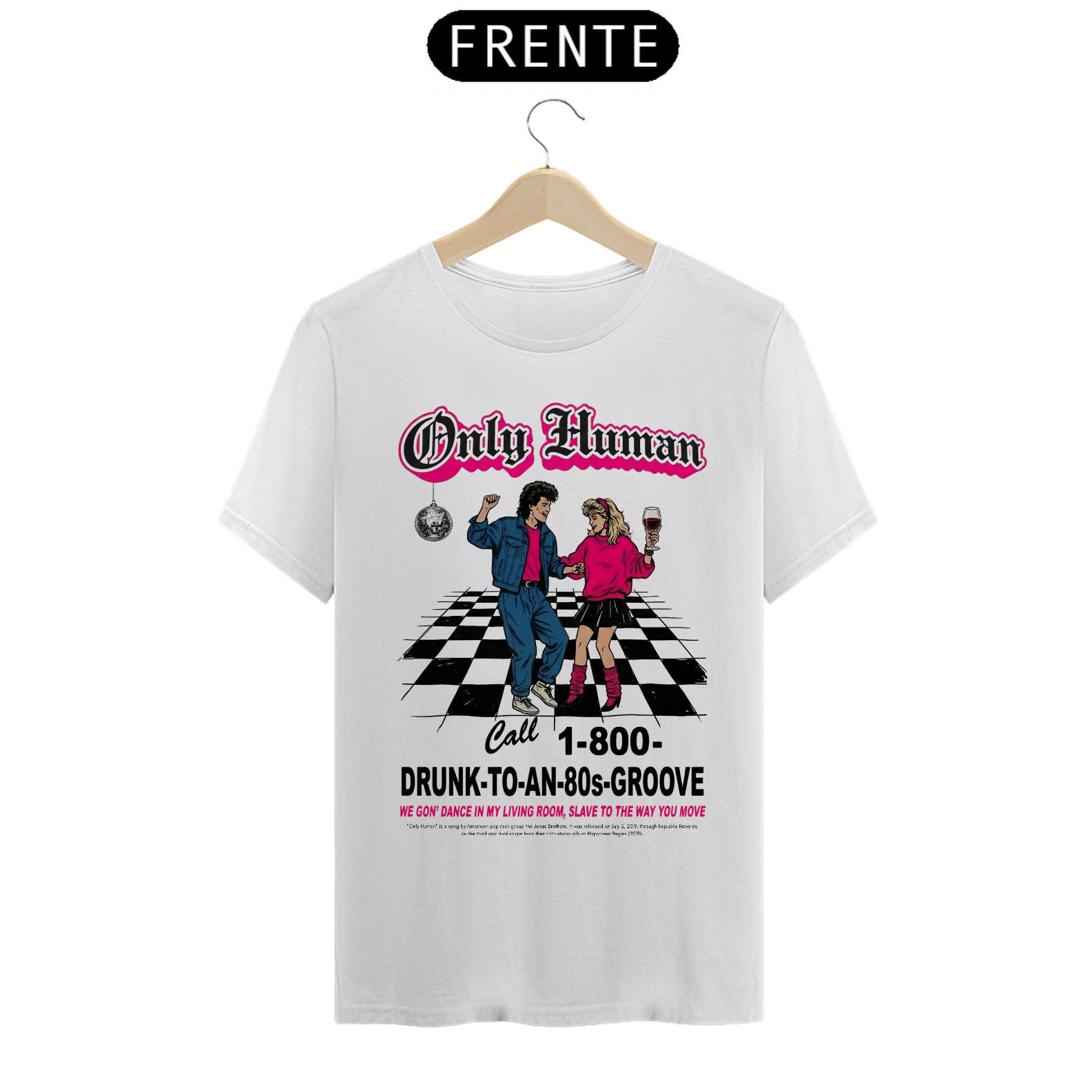 Camiseta Jonas Brothers Only Human
