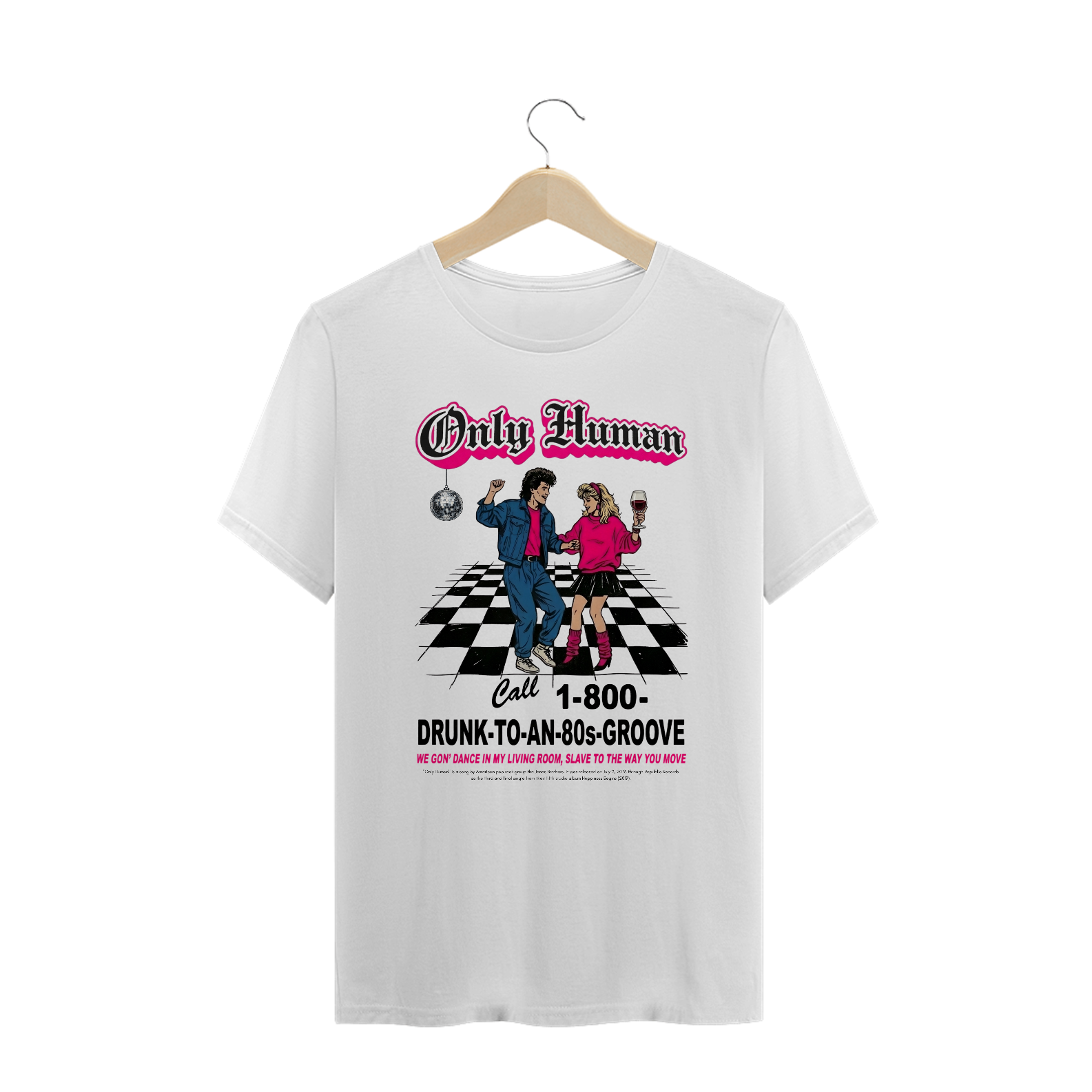 Camiseta Plus Size Jonas Brothers Only Human