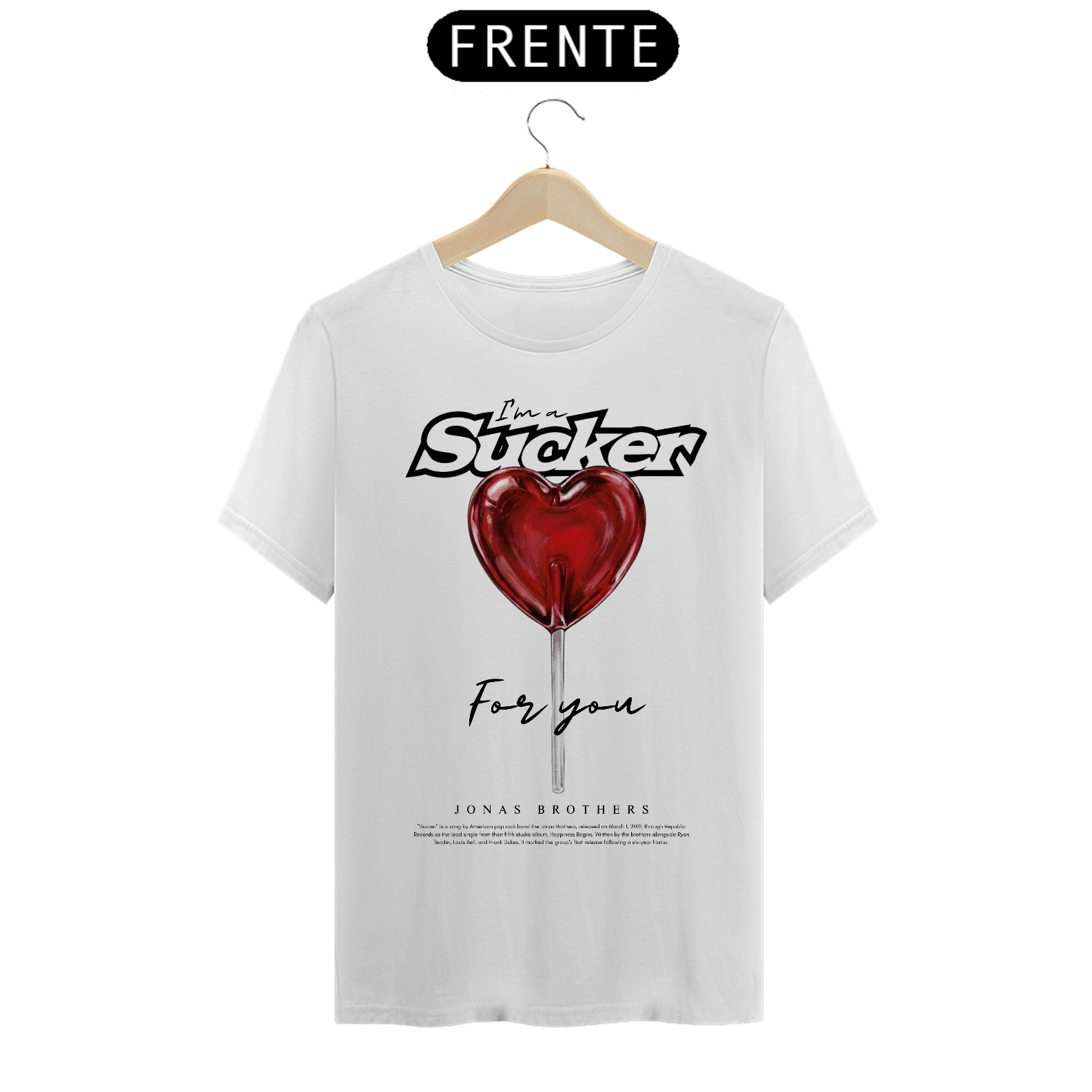 Camiseta Jonas Brothers Sucker