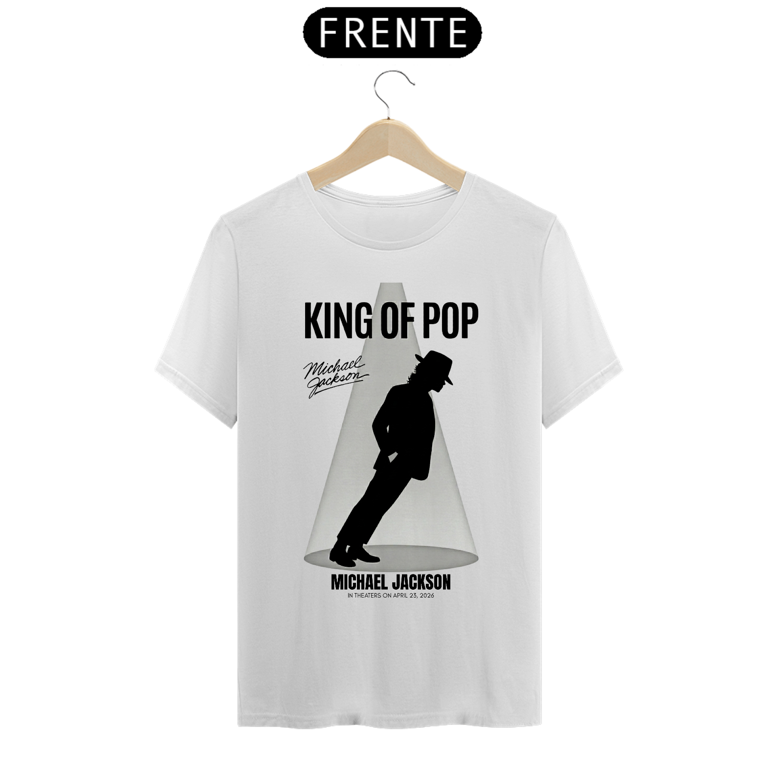 Camiseta Michael Jackson King Of Pop