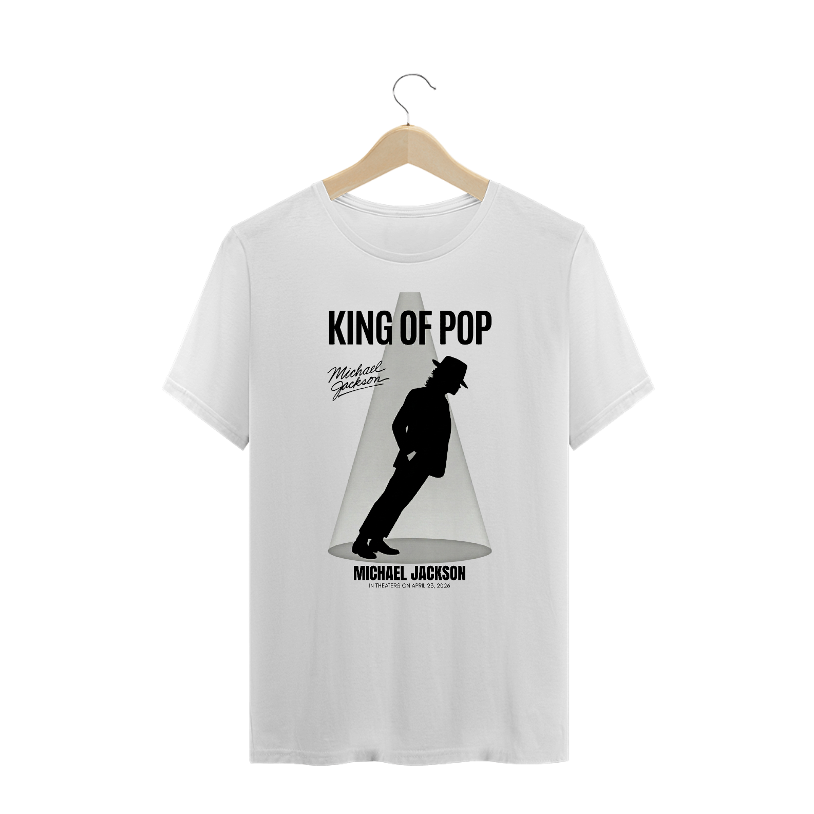 Camiseta Plus Size Michael Jackson King Of Pop