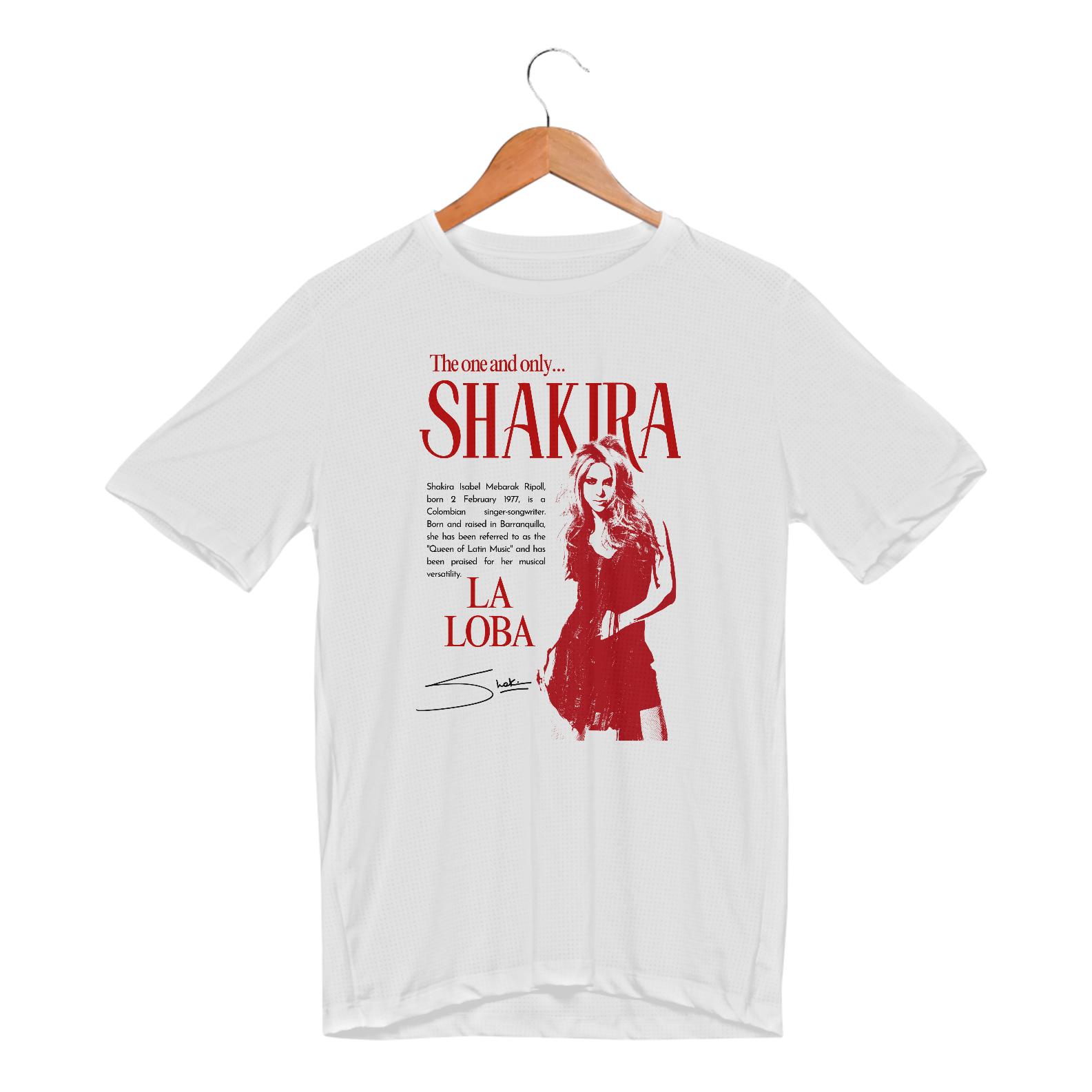 Camiseta com proteção UV Shakira The One and Only