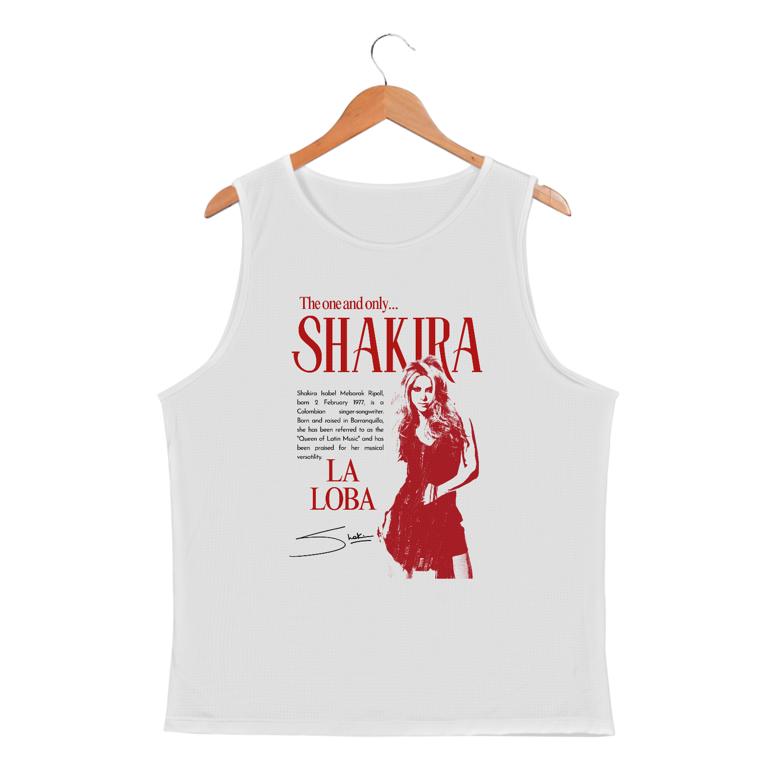 Regata Masculina com proteção UV Shakira The One and Only